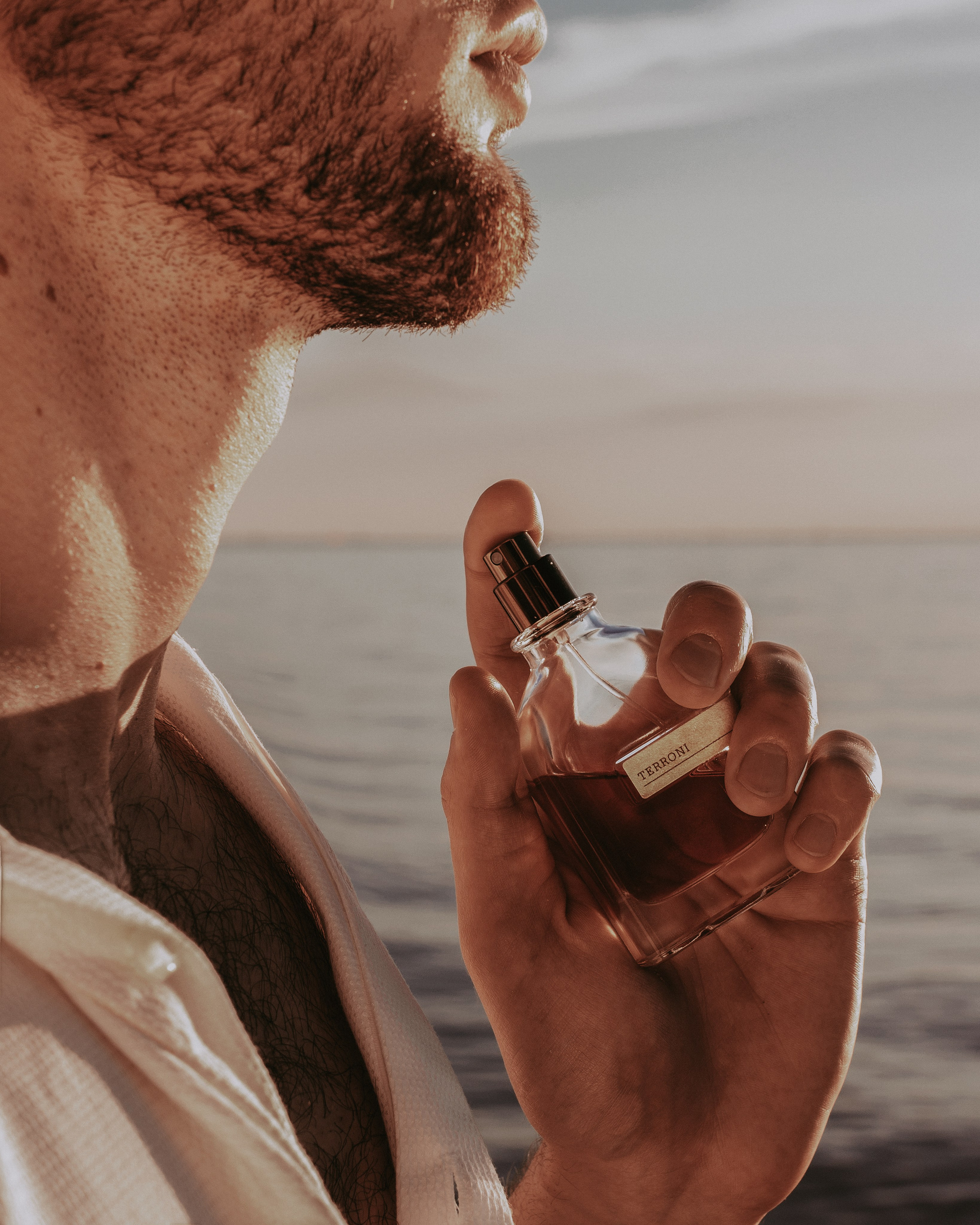 Фотосъёмка парфюма Terroni. Коммерческий фотограф в Санкт-Петербурге и Москве Полина Мамонтова