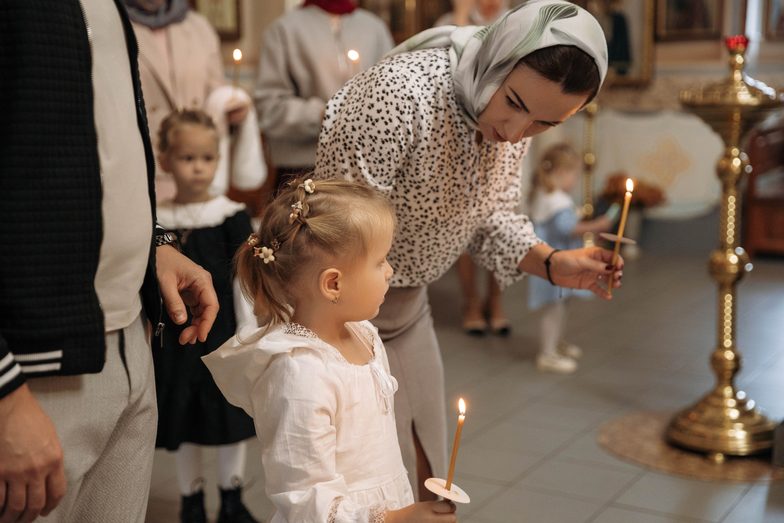 Таинство Крещения Анны. Фотограф Сальск Катерина