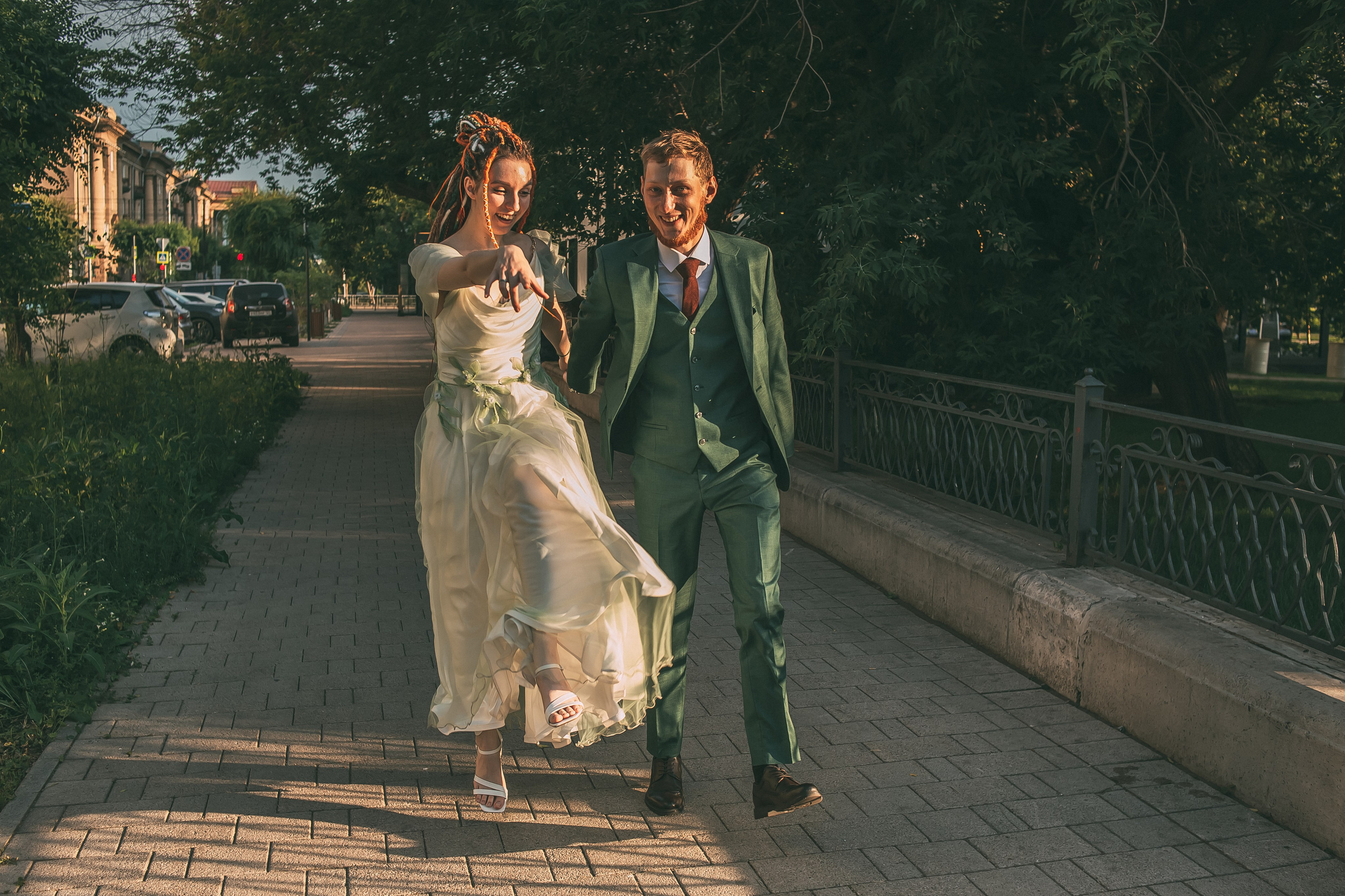 Хулиганская свадебная фотосессия. Фотограф Регина Крикунова г. Красноярск