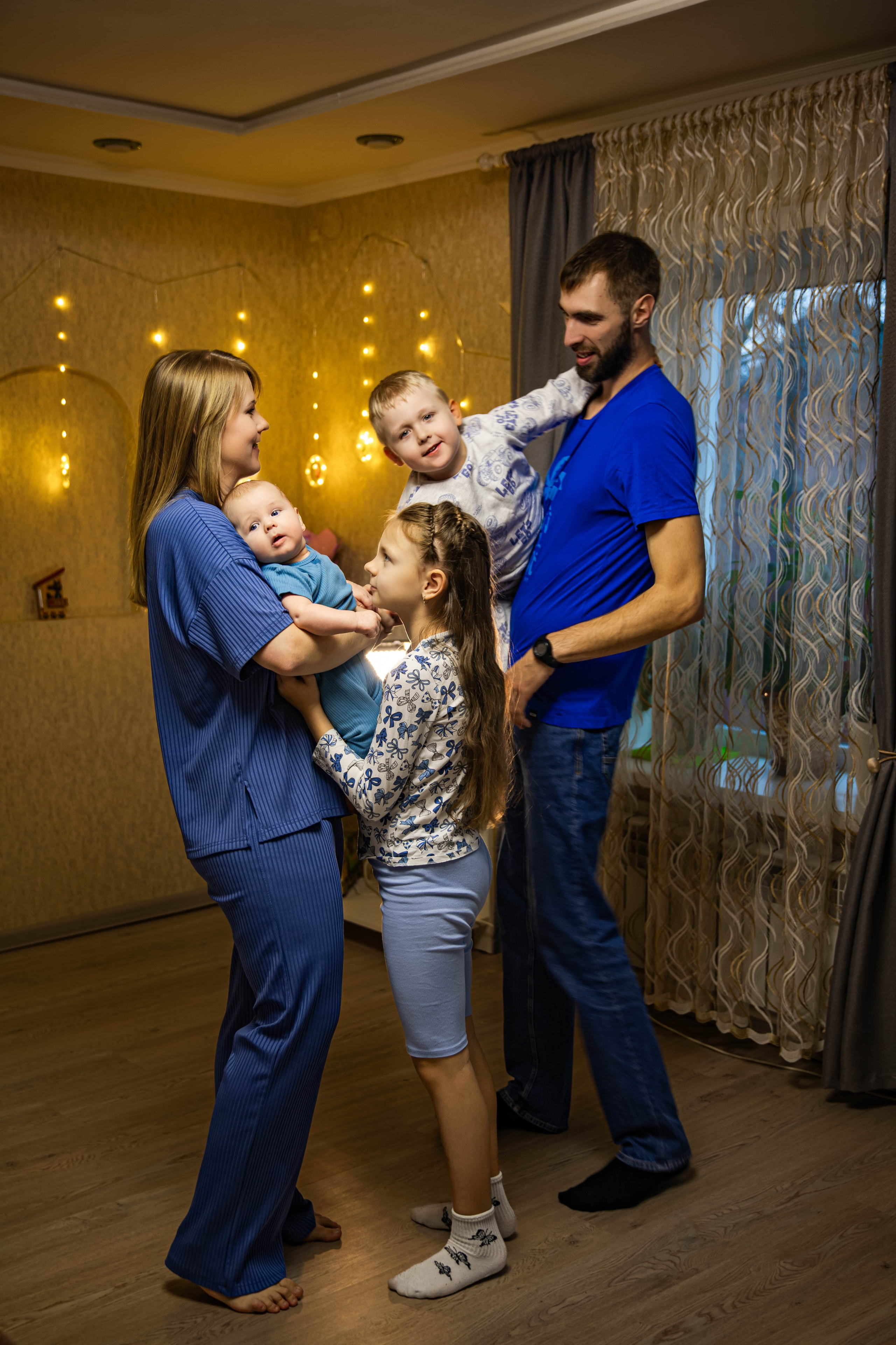 Семья. Фотограф Дарья Маташкова