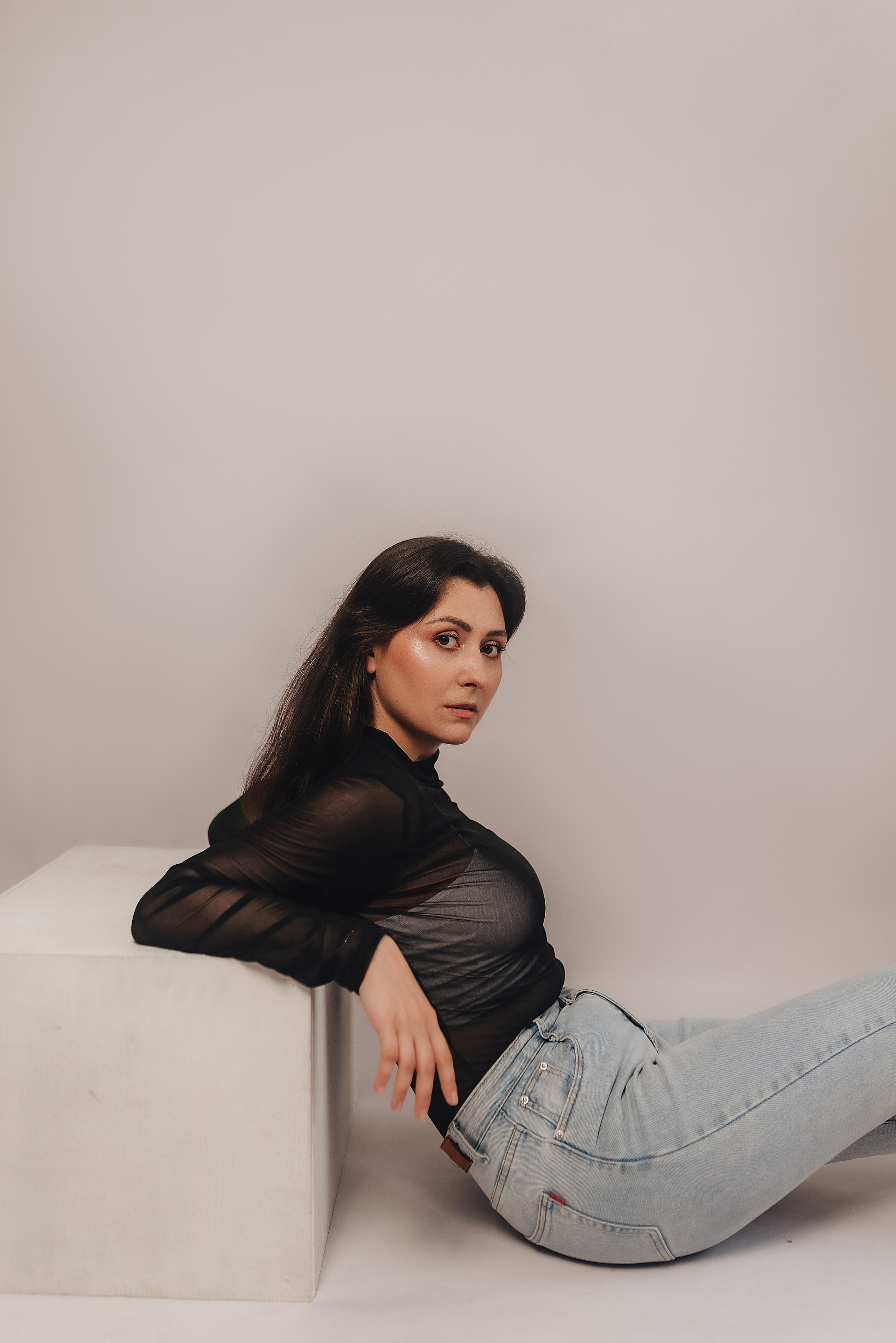 Алина | Съемка в студии Градиент. Фотограф Карина Шмулёва. Воронеж и область