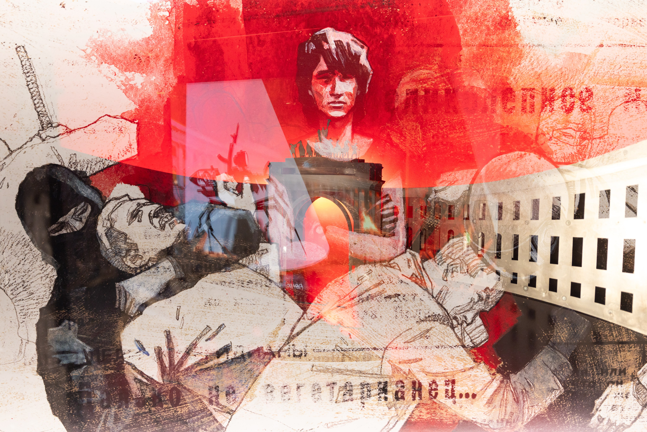 Выставка-байопик «Виктор Цой. Легенда» (10 октября 2025). Репортажный фотограф Алексей Пирязев