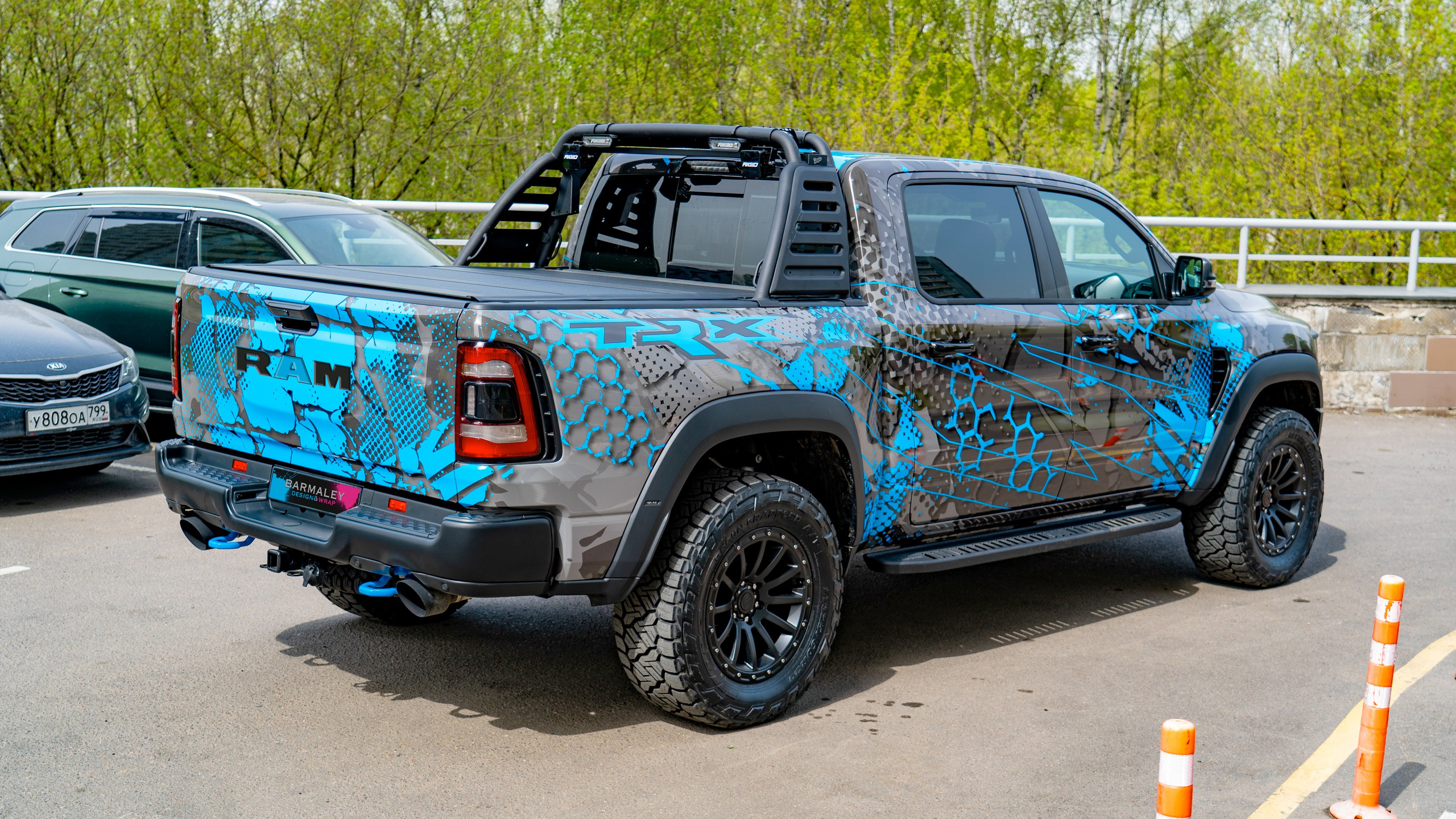 Винилография на RAM TRX. Студия дизайна и оклейки авто Barmaley Design
