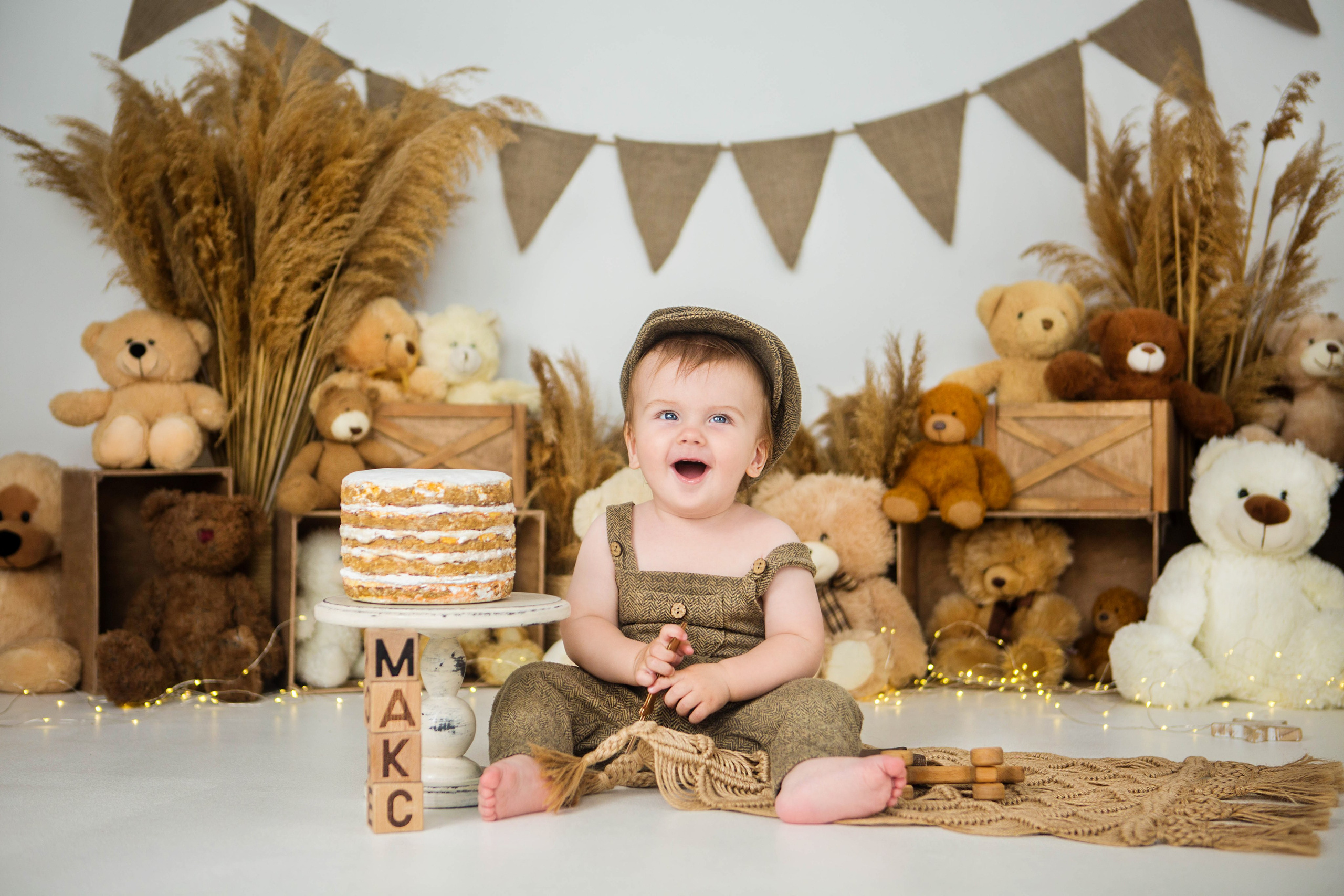 Макс, 1 год. Фотостудия «Антураж». Свадебный семейный и детский фотограф в Краснодаре Карина Федоровская
