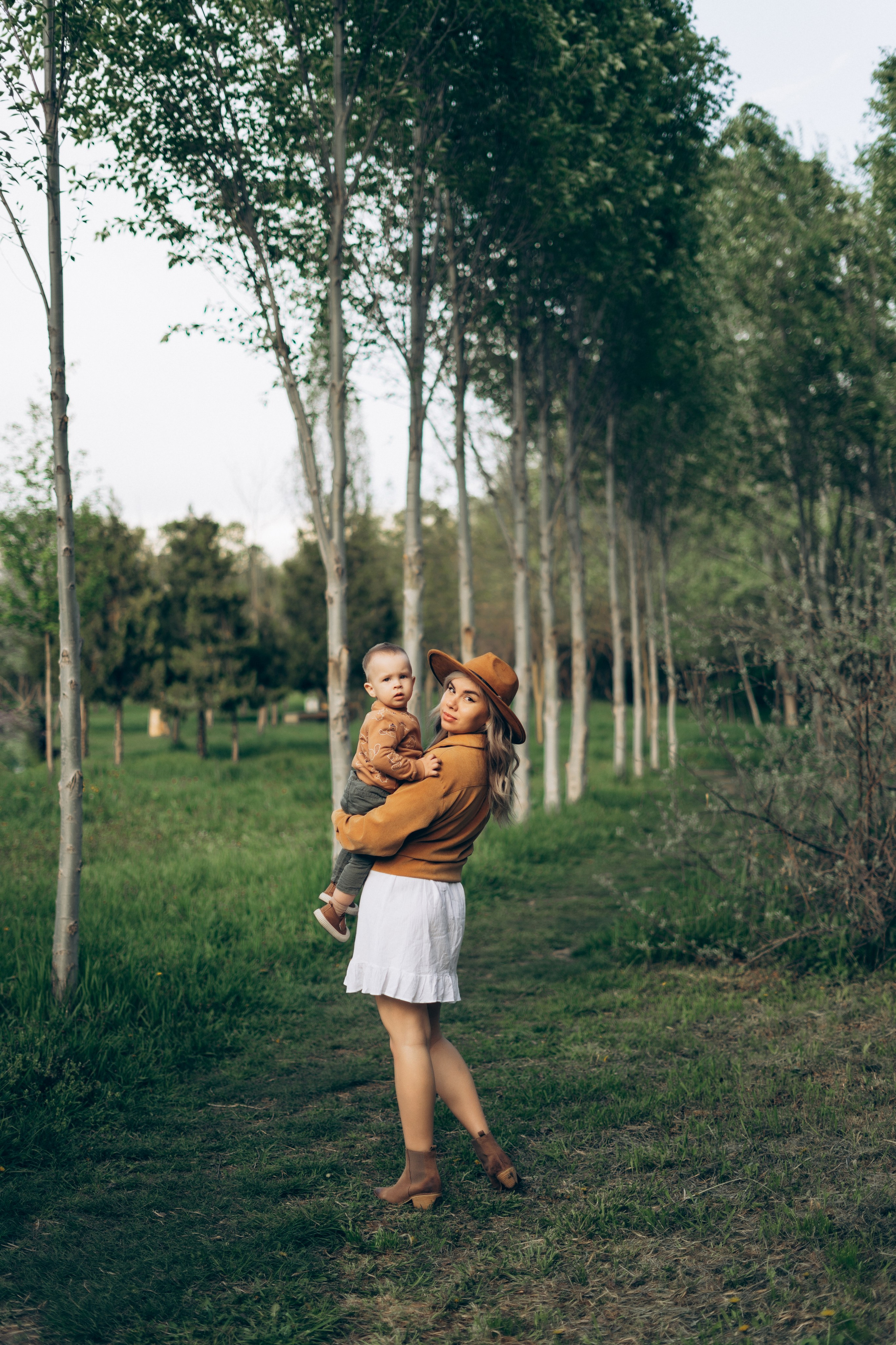 Прогулка в саду