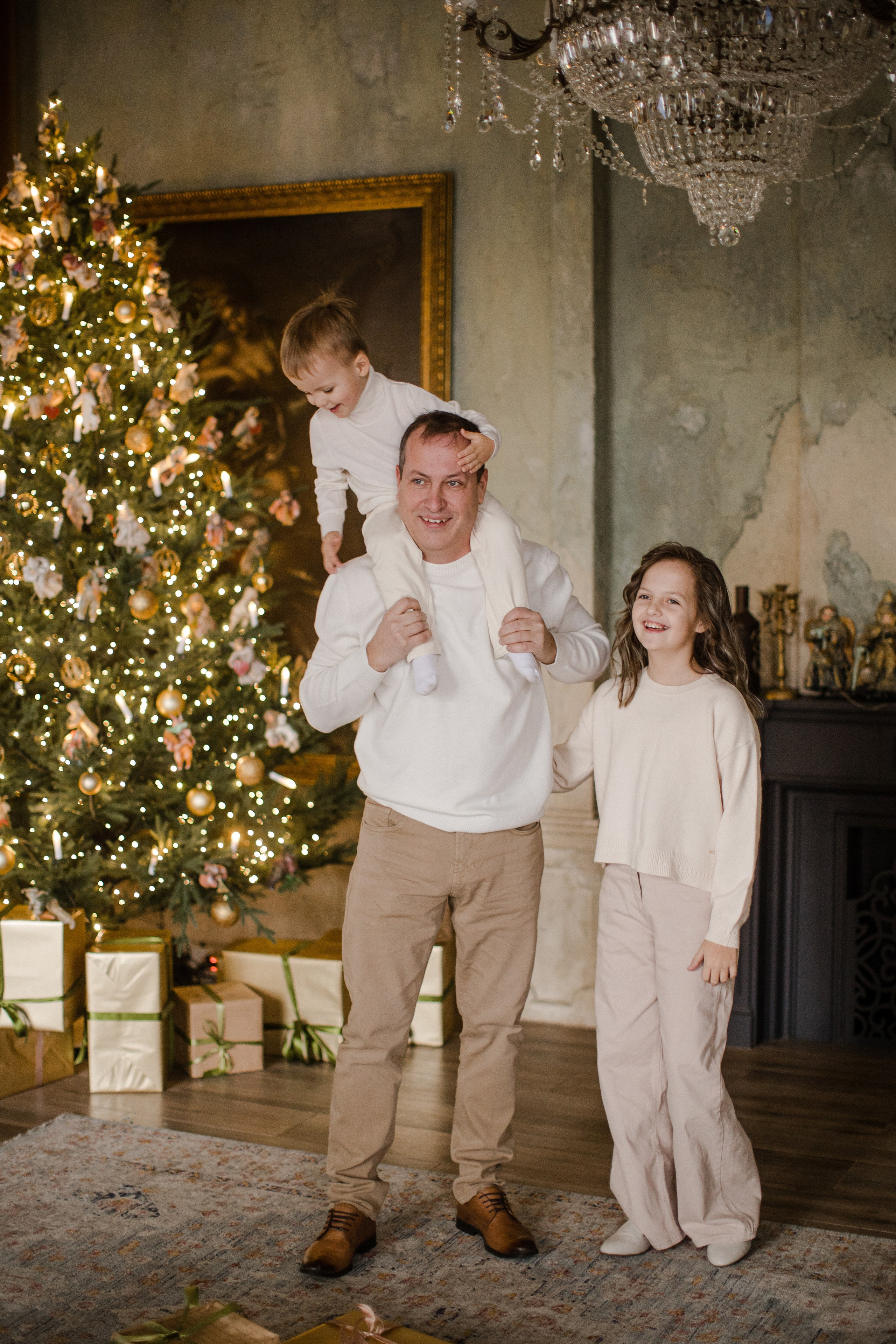 Яна с семьей. Семейный и детский фотограф в Москве Кузьмина Мария