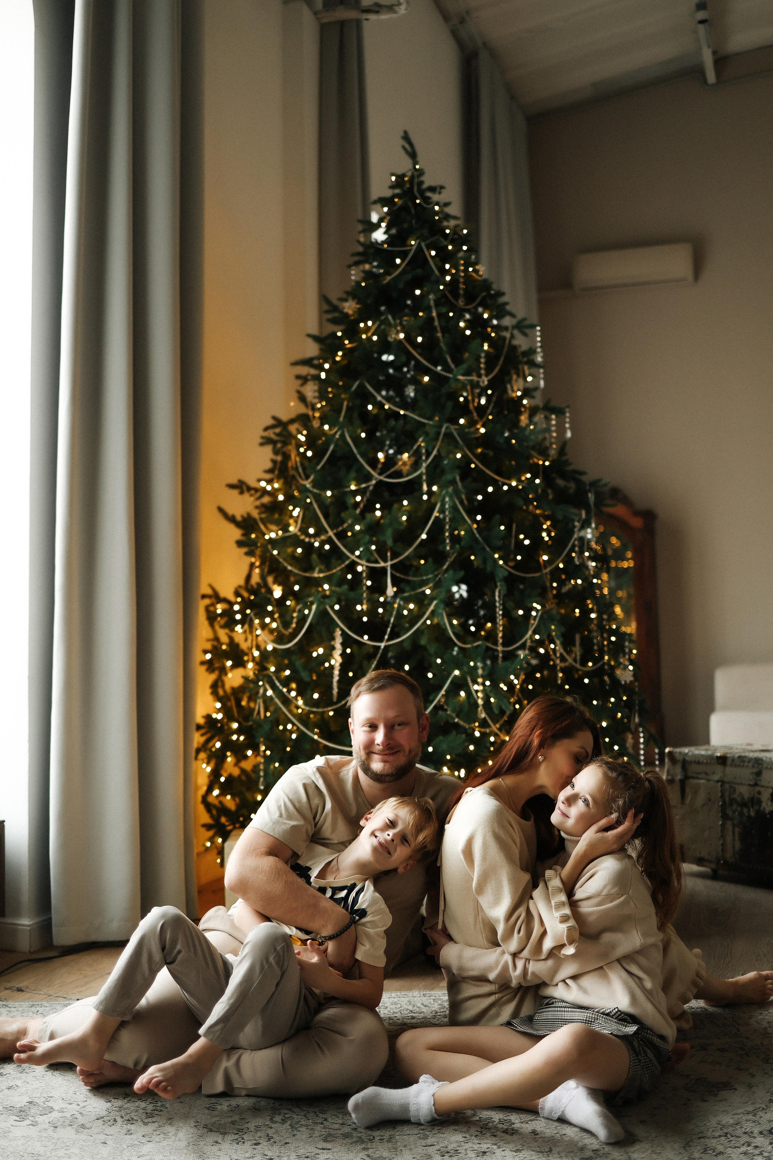 Новый год в кругу семьи. Семейный и lovestory фотограф в Москве Светлана Коняхина