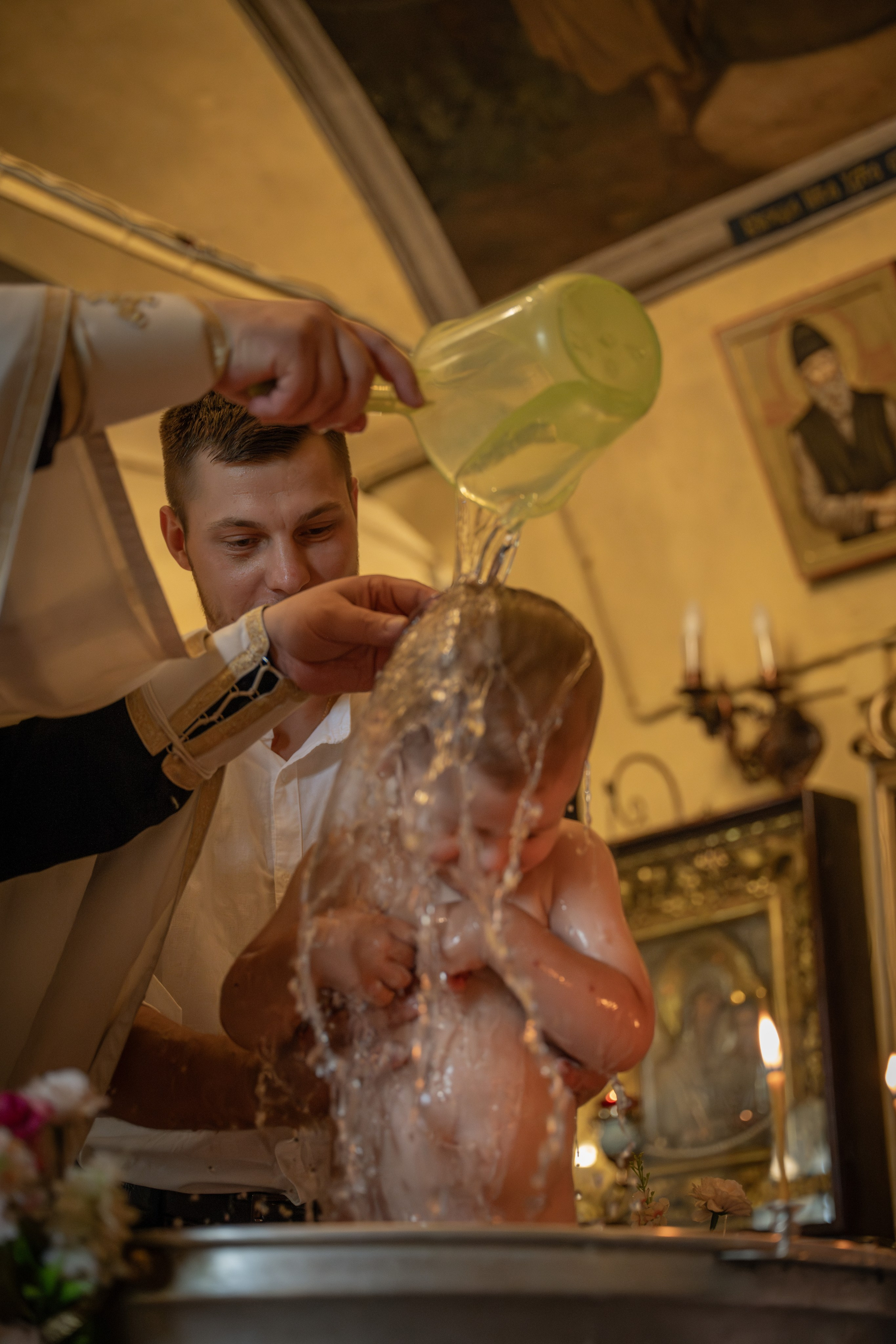 Крещение. Детский и семейный фотограф в Санкт-Петербурге и Ярославле Павлова Гал