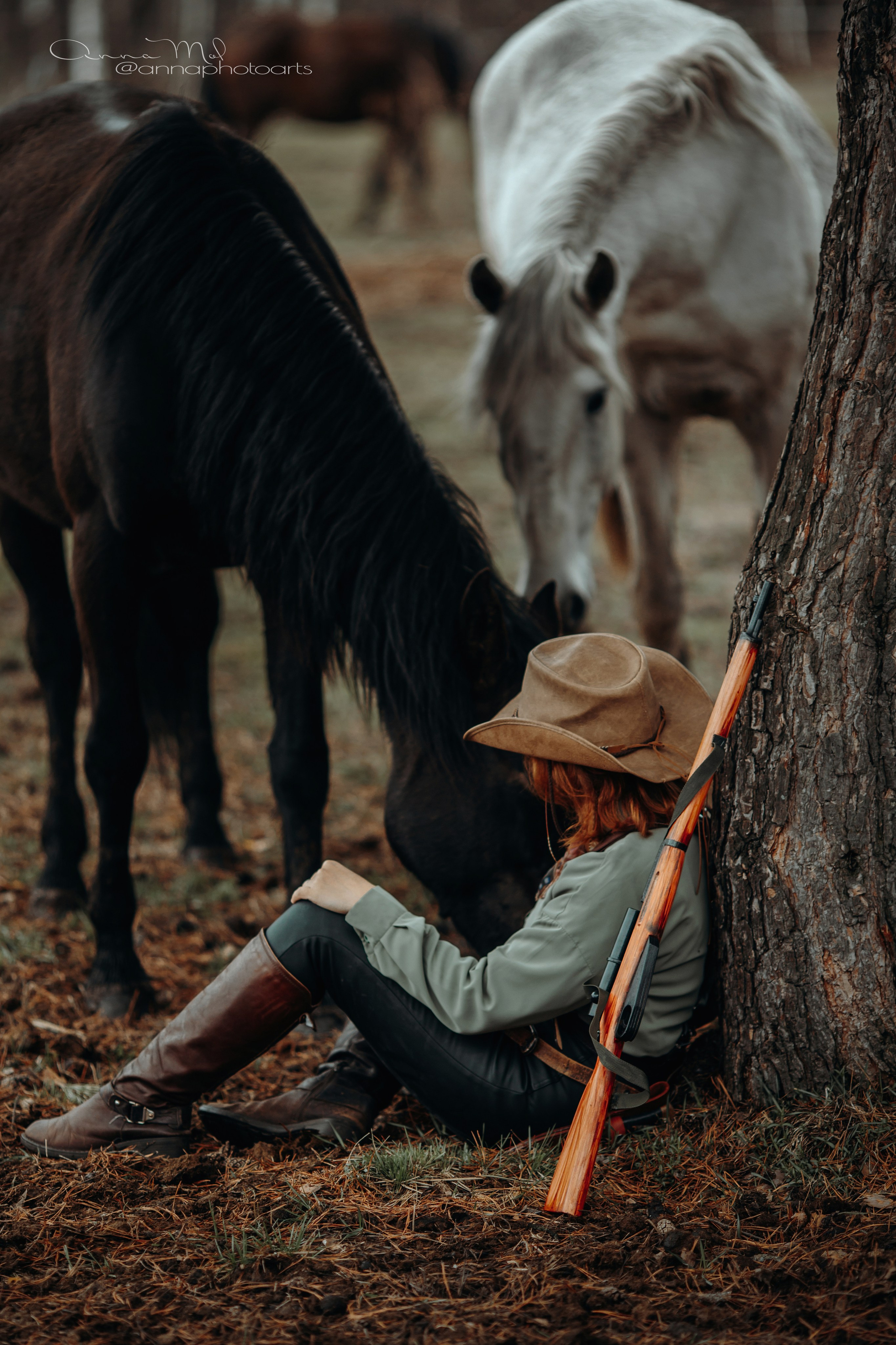 По мотивам любимой игры / РДР2. Анна Молчанова конный фотограф в Тюмени | фотосессии с лошадьми Тюмень