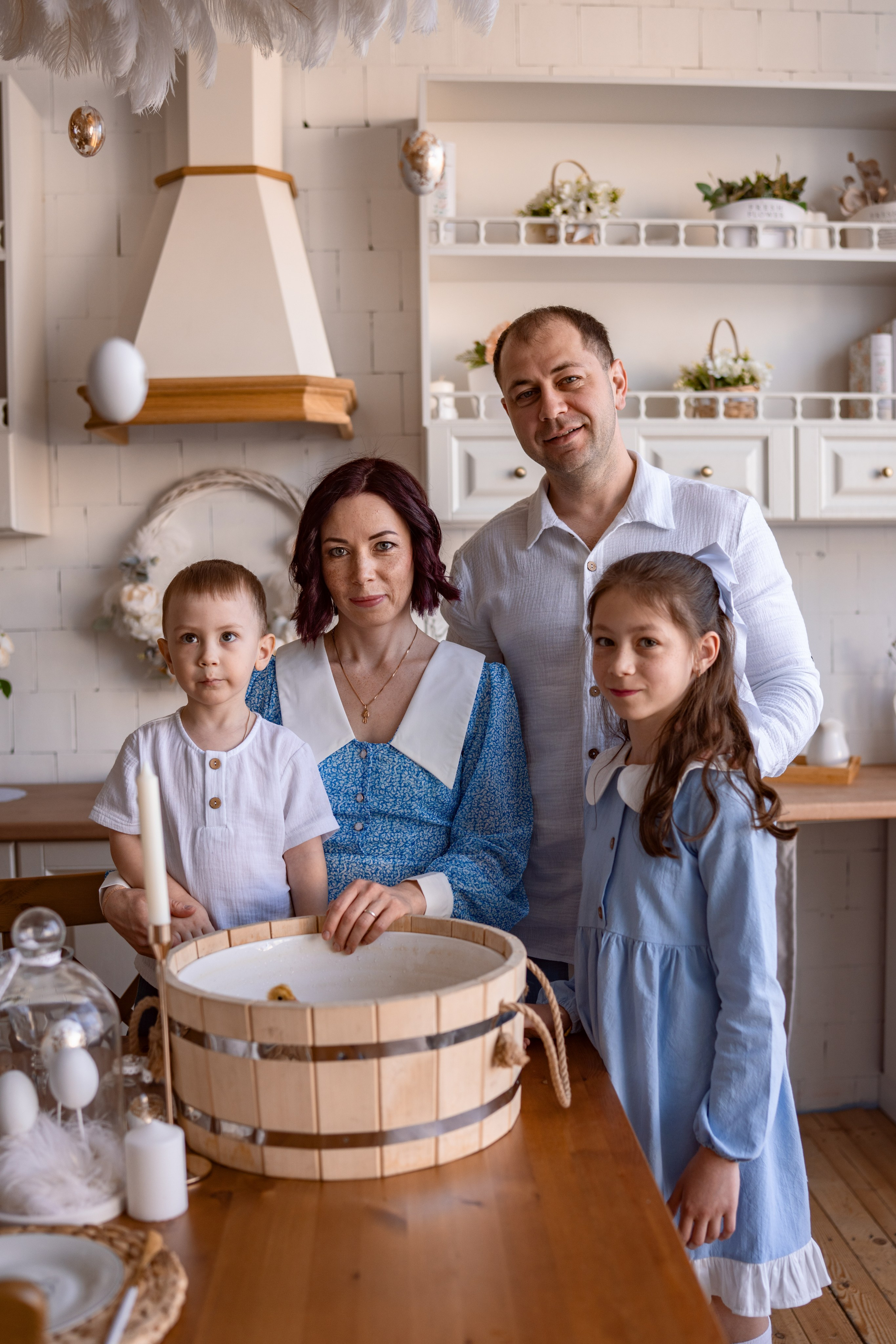 Семейная студийная съемка. Семейный и портретный фотограф в Санкт-Петербурге Татьяна Гримоть