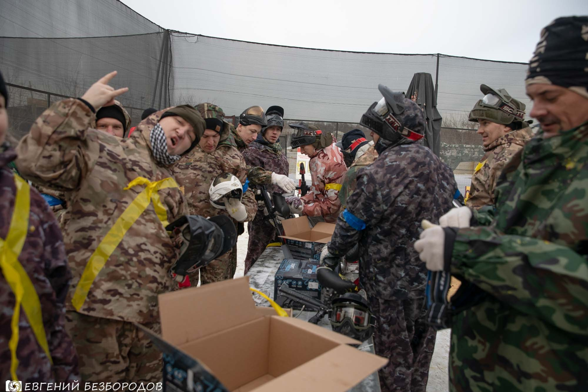 Пейнтбол + шашлыки | 23.02.2019. Галерея Фантим