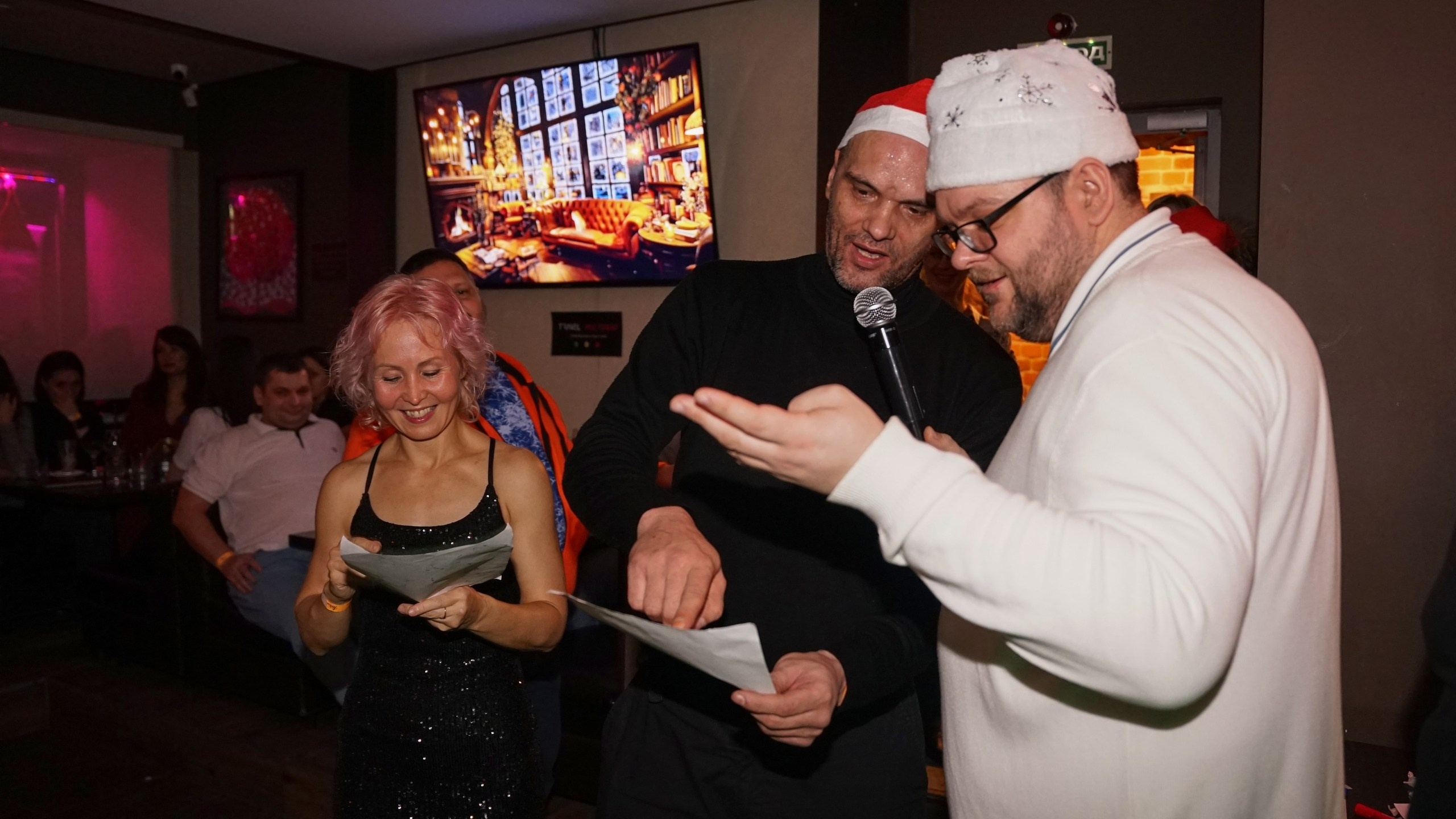 Новогодний корпоратив. Клубная вечеринка 23.12.23. Галерея Фантим