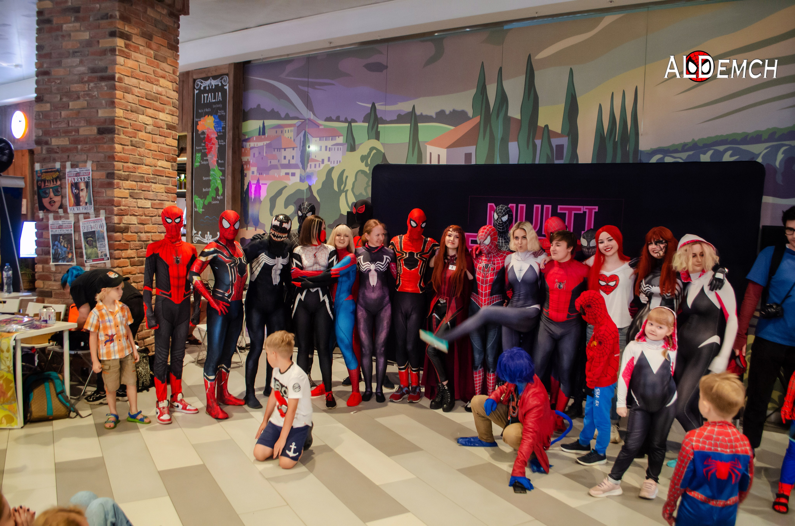 Фотосессия на Дне рождения Человека-Паука в Москве