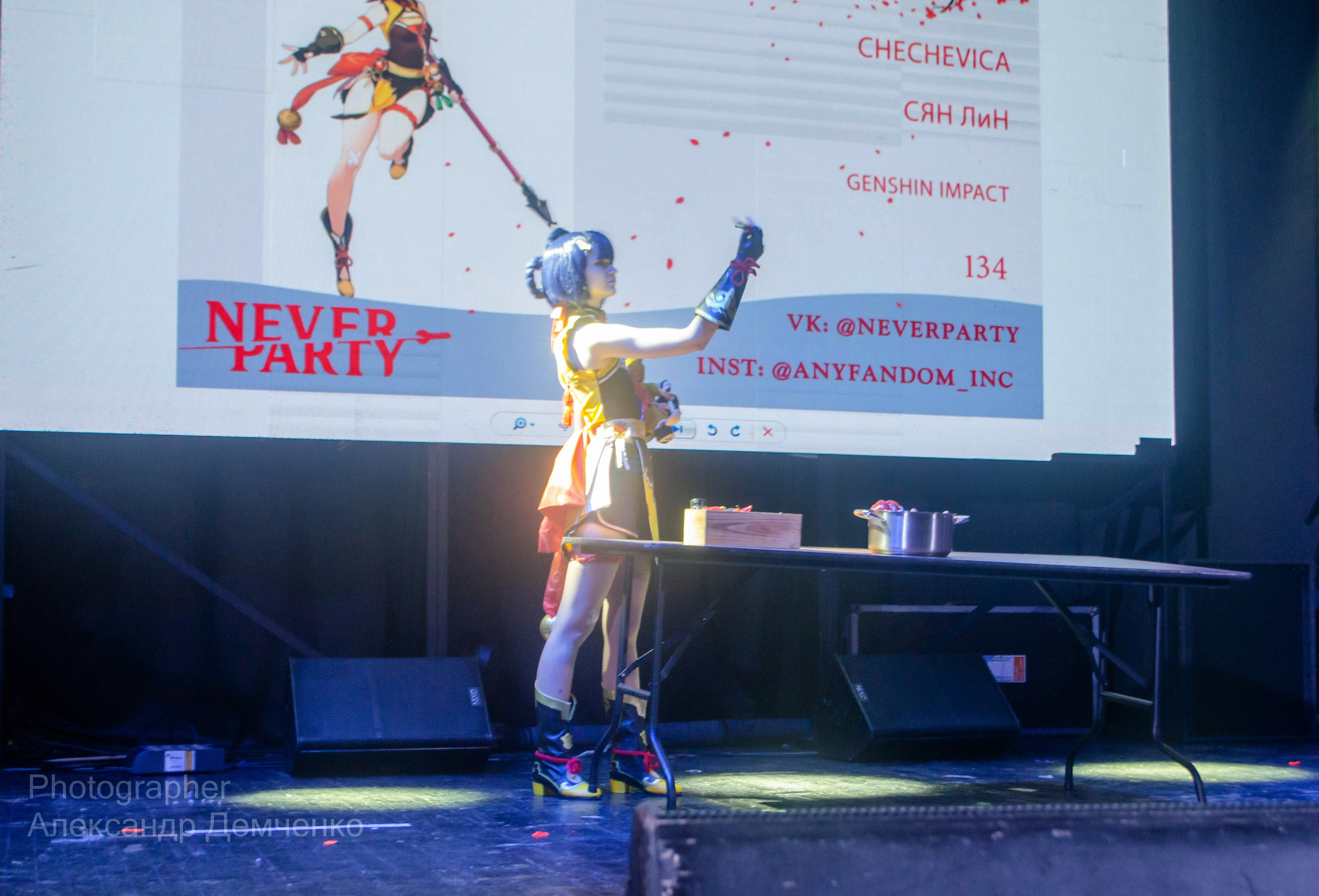 Фотосессия на фестивале косплея Never Party 3.0 в Москва