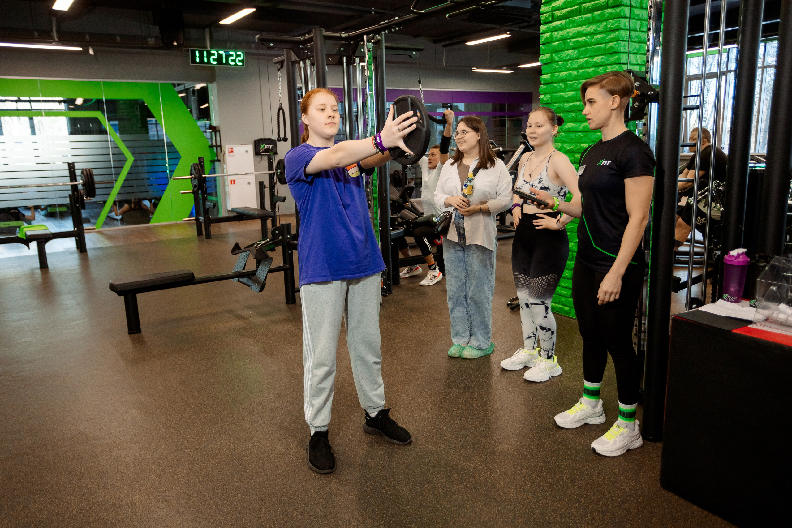 РЕПОРТАЖ: ФИТНЕСС-КЛУБ X-FIT. Профессиональный фотограф в Ижевске Леша Петров