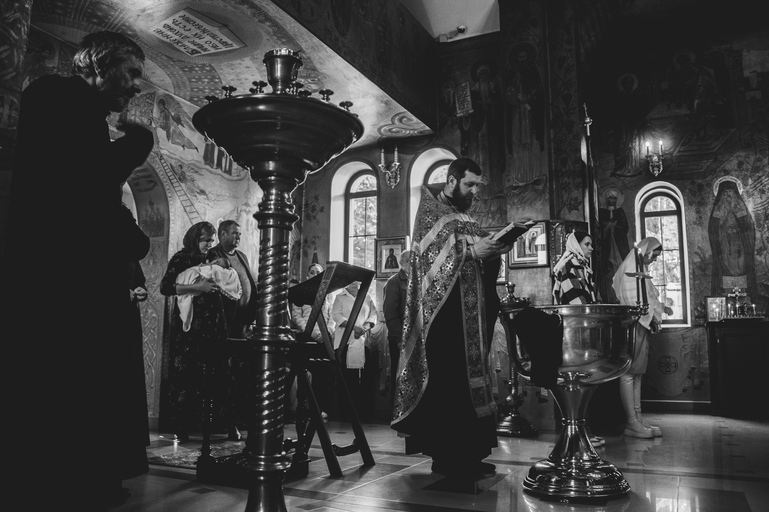 Крещение Серафима. Семейный фотограф г. Димировград Андросова Екатерина