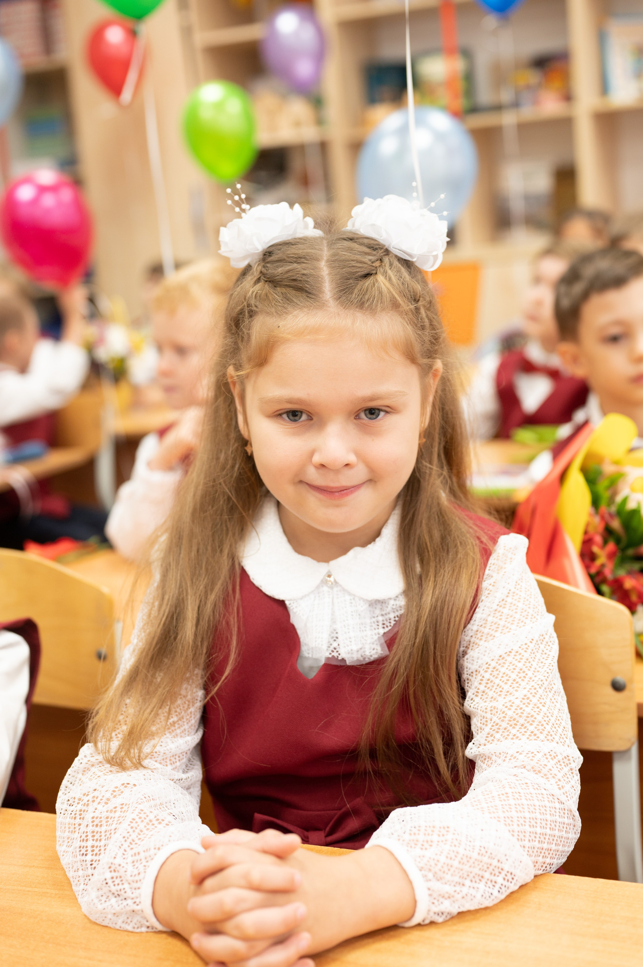 1 сентября 1 К 16 гимназия репортаж, линейка +в классе. Фотограф новорожденных, семейный детский в Тюмени Татьяна Морозова