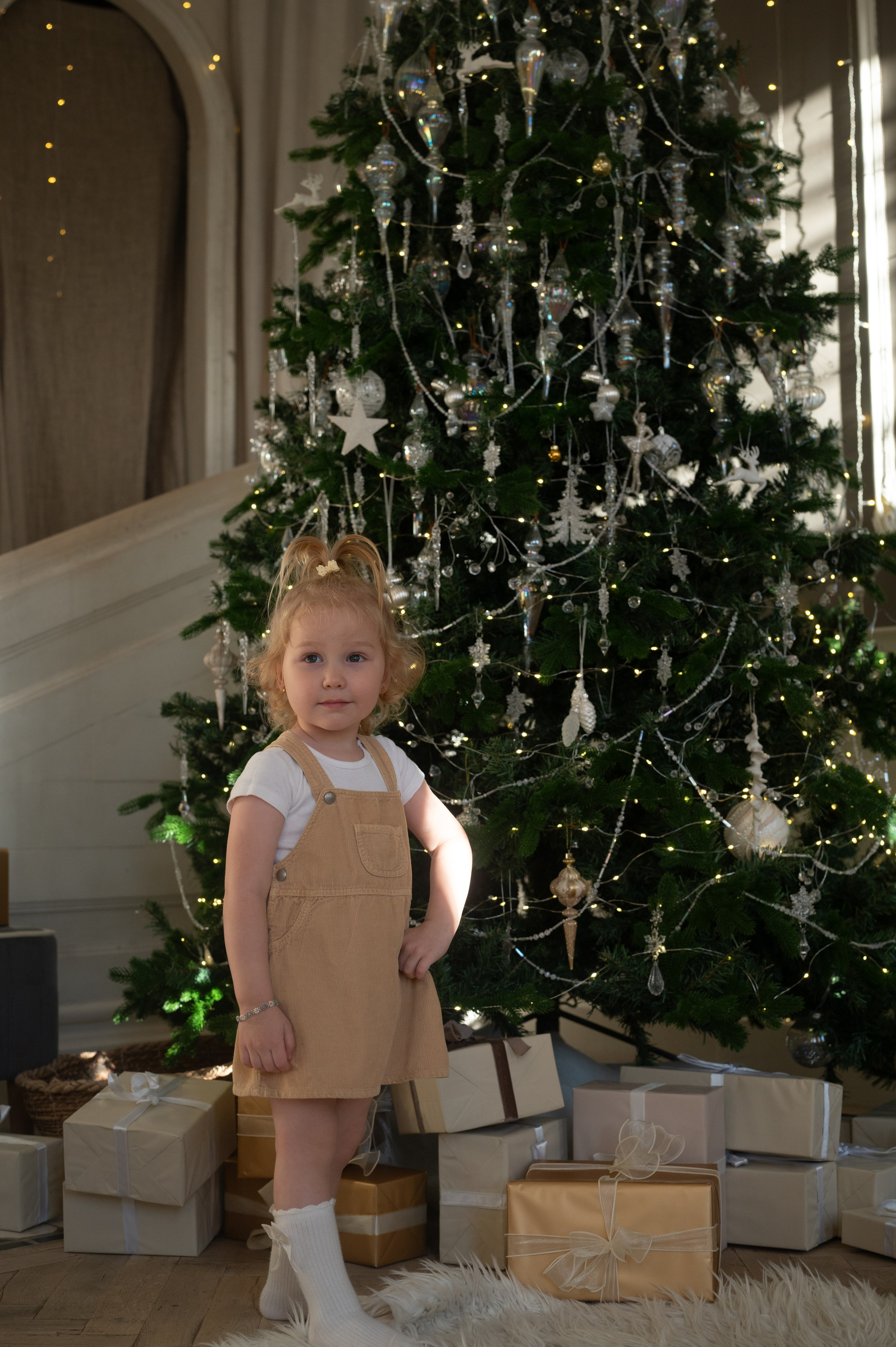 Фотостудия «Файн-арт» Новый год 2024-25. Фотограф новорожденных, семейный детский в Тюмени Татьяна Морозова