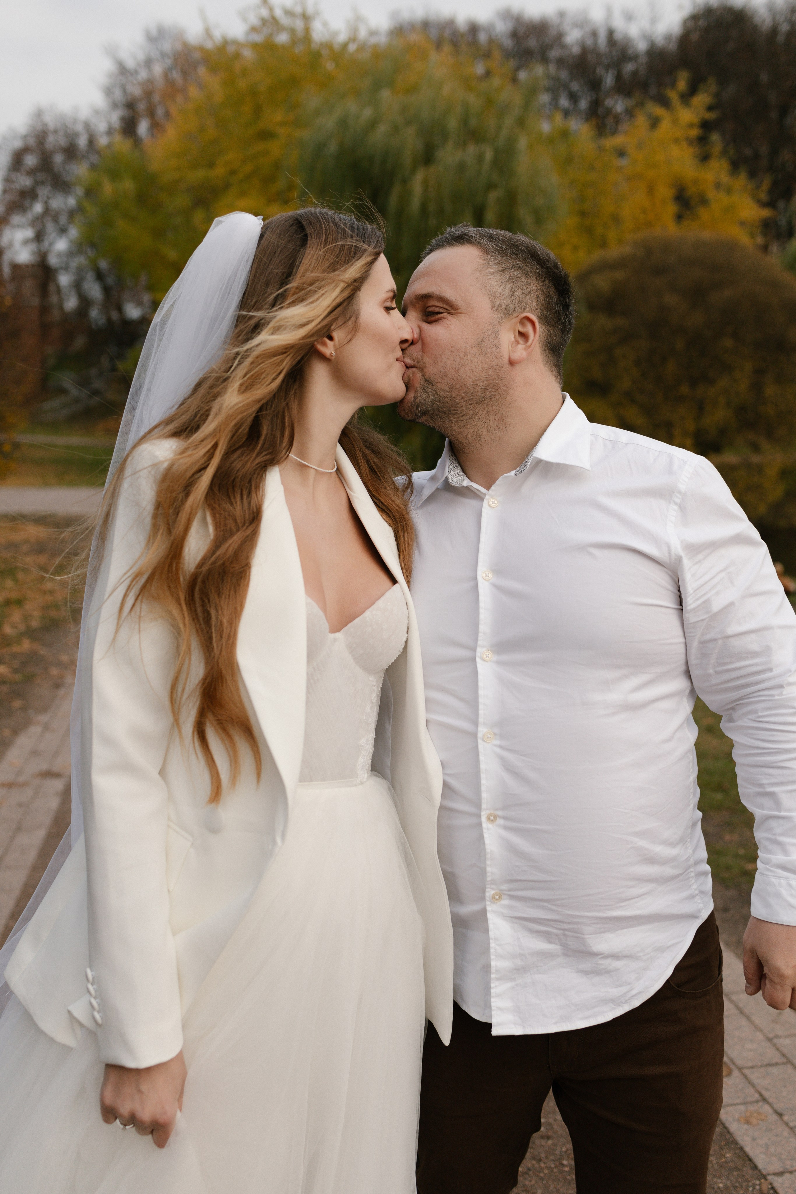 Свадебная прогулка в Царицыно. Семейный фотограф в Москве Аникина Наталья