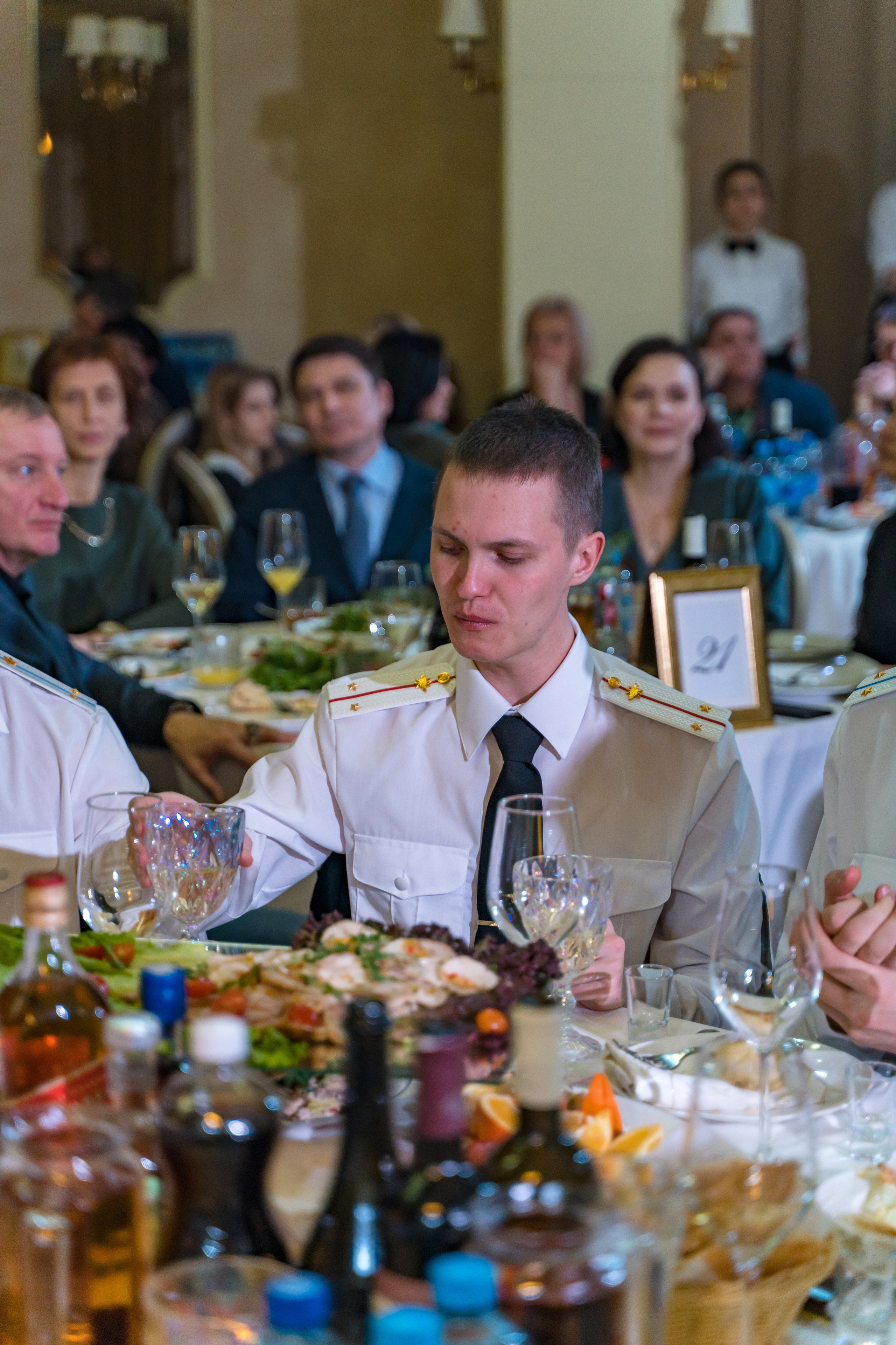 Фотосъемка выпуска военной академии и вручение дипломов