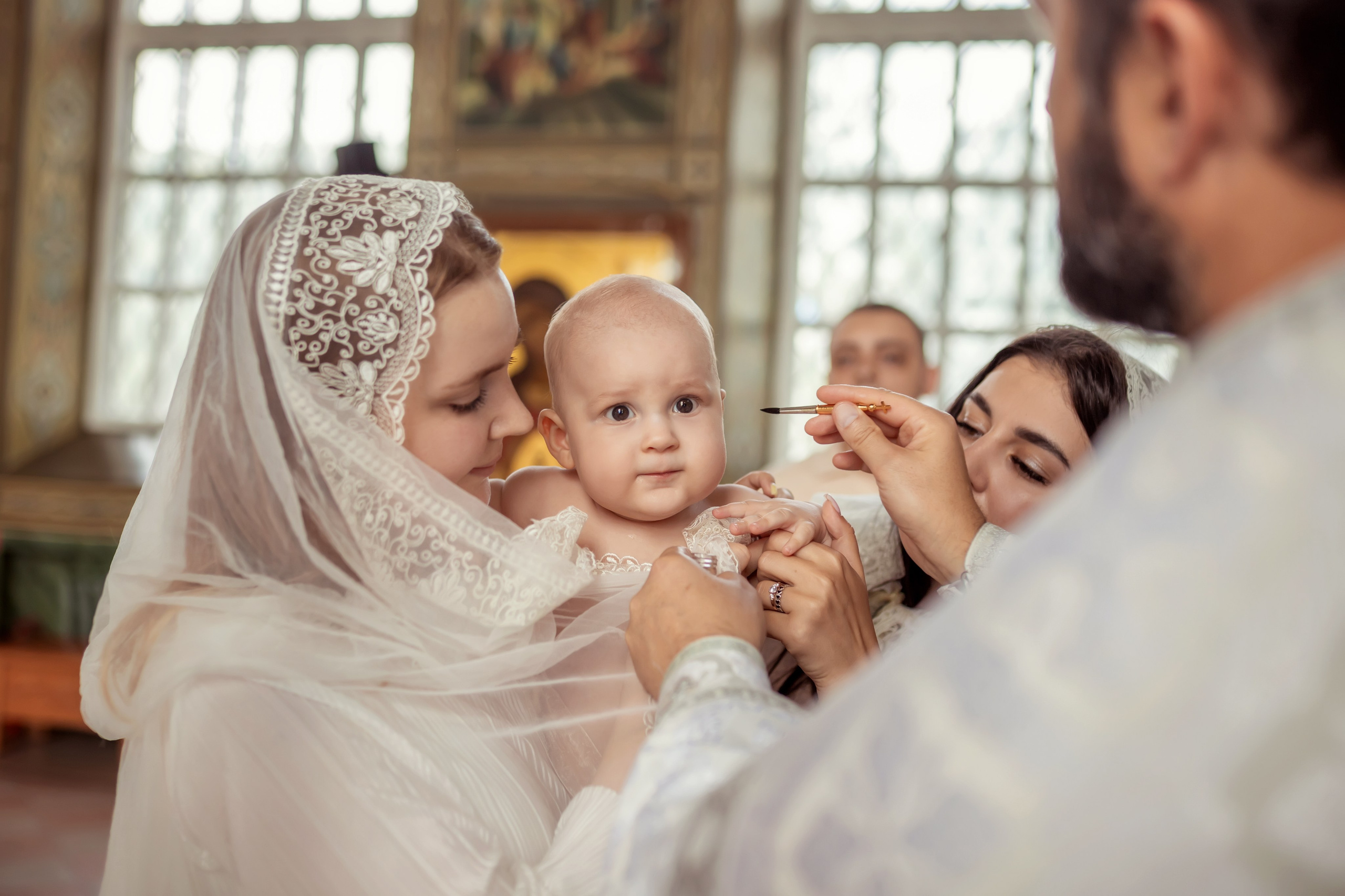 Крещение в Храме Преполовения Пятидесятницы в городе  Ростов-на-Дону. Олеся Семейская свадебный и семейный фотограф в Ростове-на-Дону