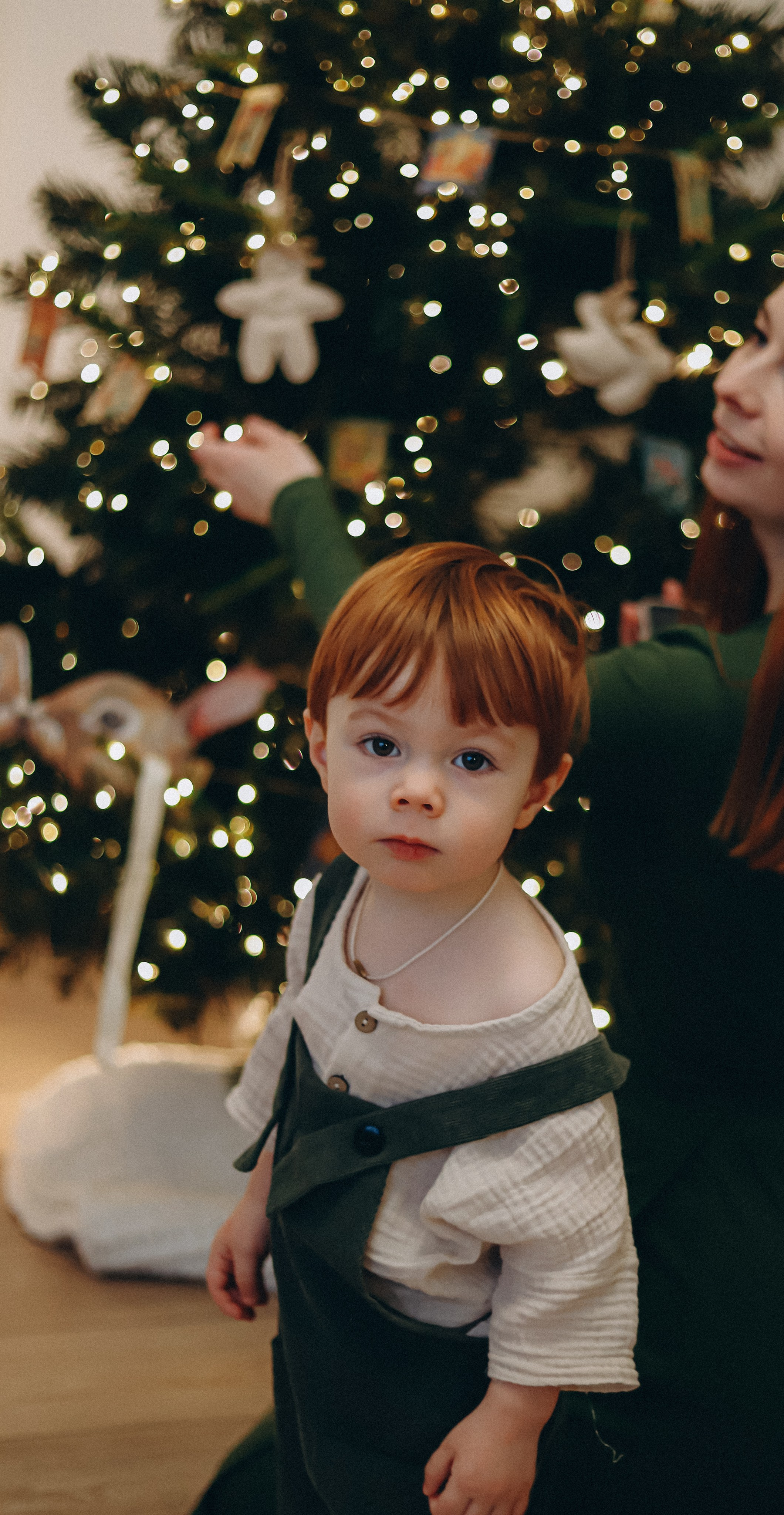 Домашняя новогодняя история. Алексей+Ксения+Дима. Услуги