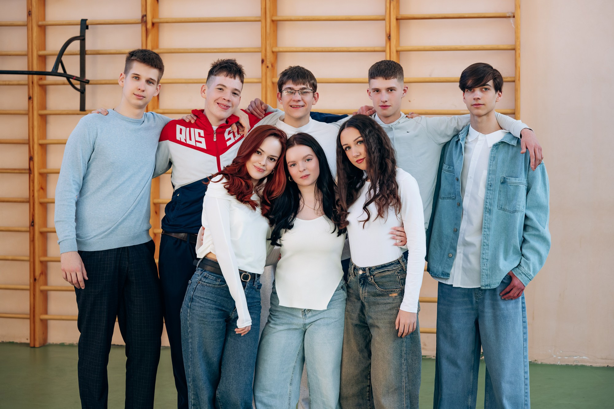 Фотосессия учеников 11 класса в школе. Свадебный и репортажный фотограф в Ярославле Евгений Сальников