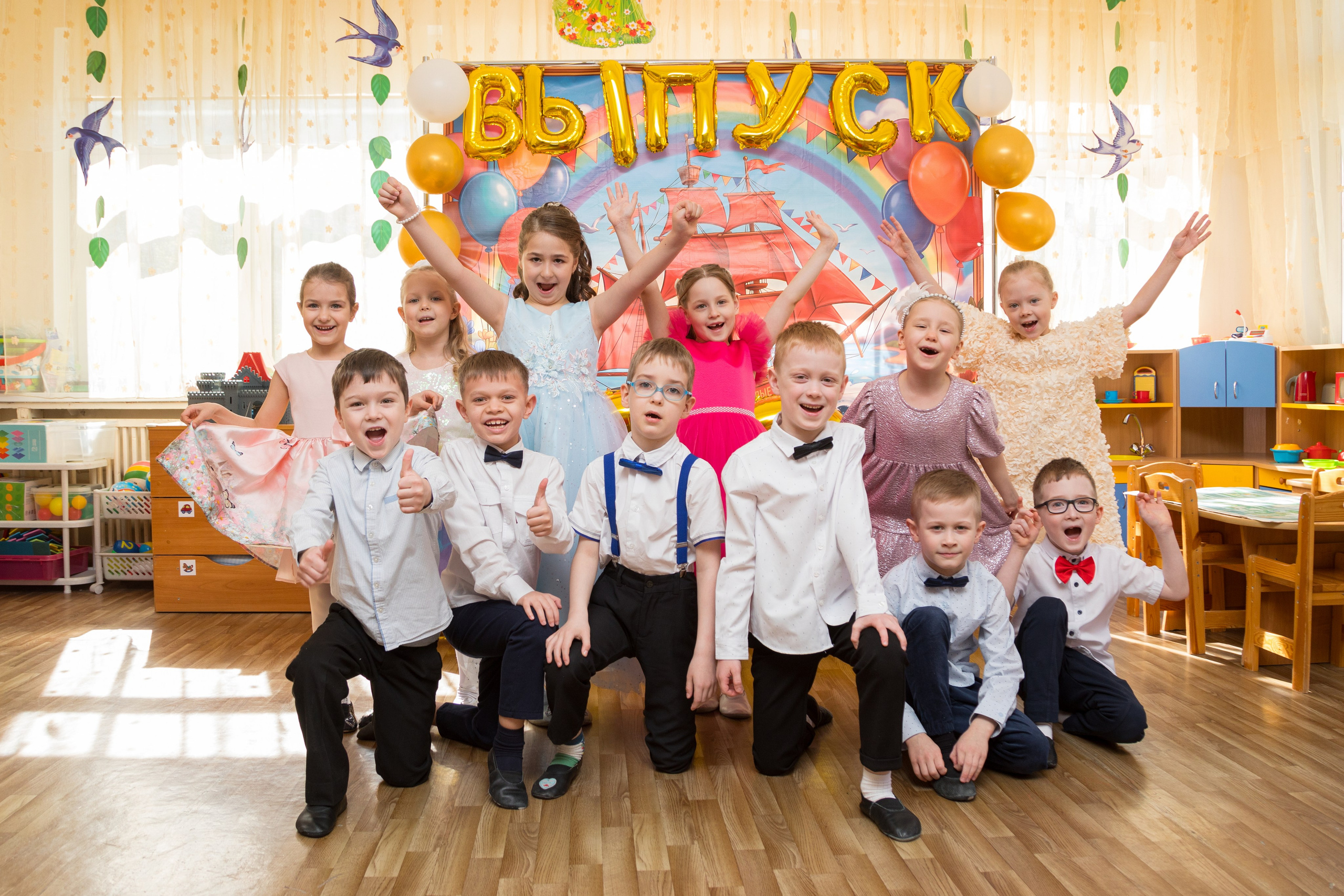 Выпускной в группе Бусинки. Детский и контент фотограф Надя Волкова Санкт-Петербург