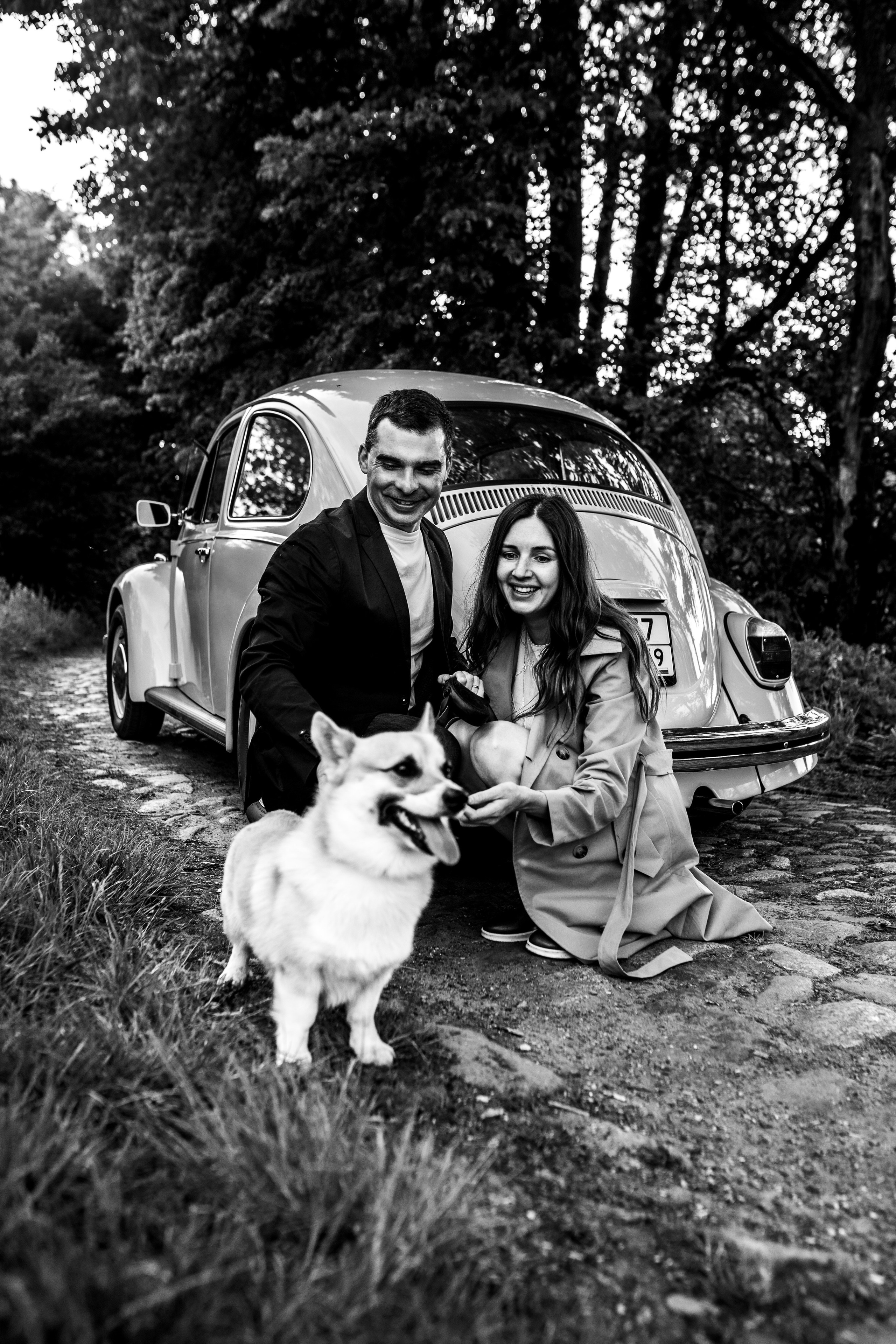 Илья и Настя в поле. Фотограф Куянова Алина, семейные и свадебные фотосессии в Калининграде