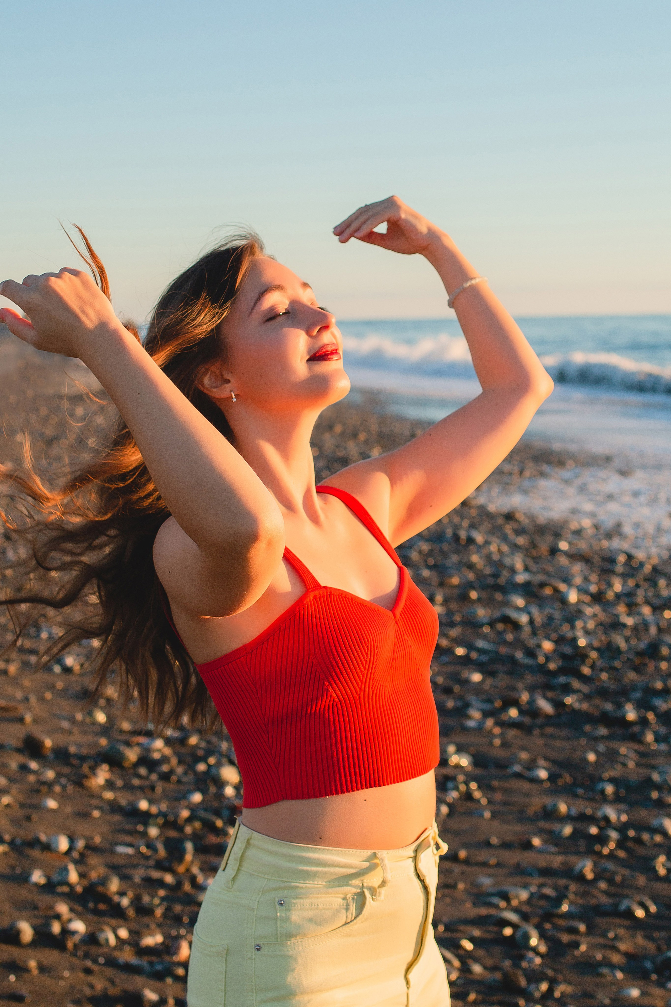 Фотосессия персональная на море на закате в Адлере и Сочи. Фотограф Сочи Адлер. Солькаева Анастасия