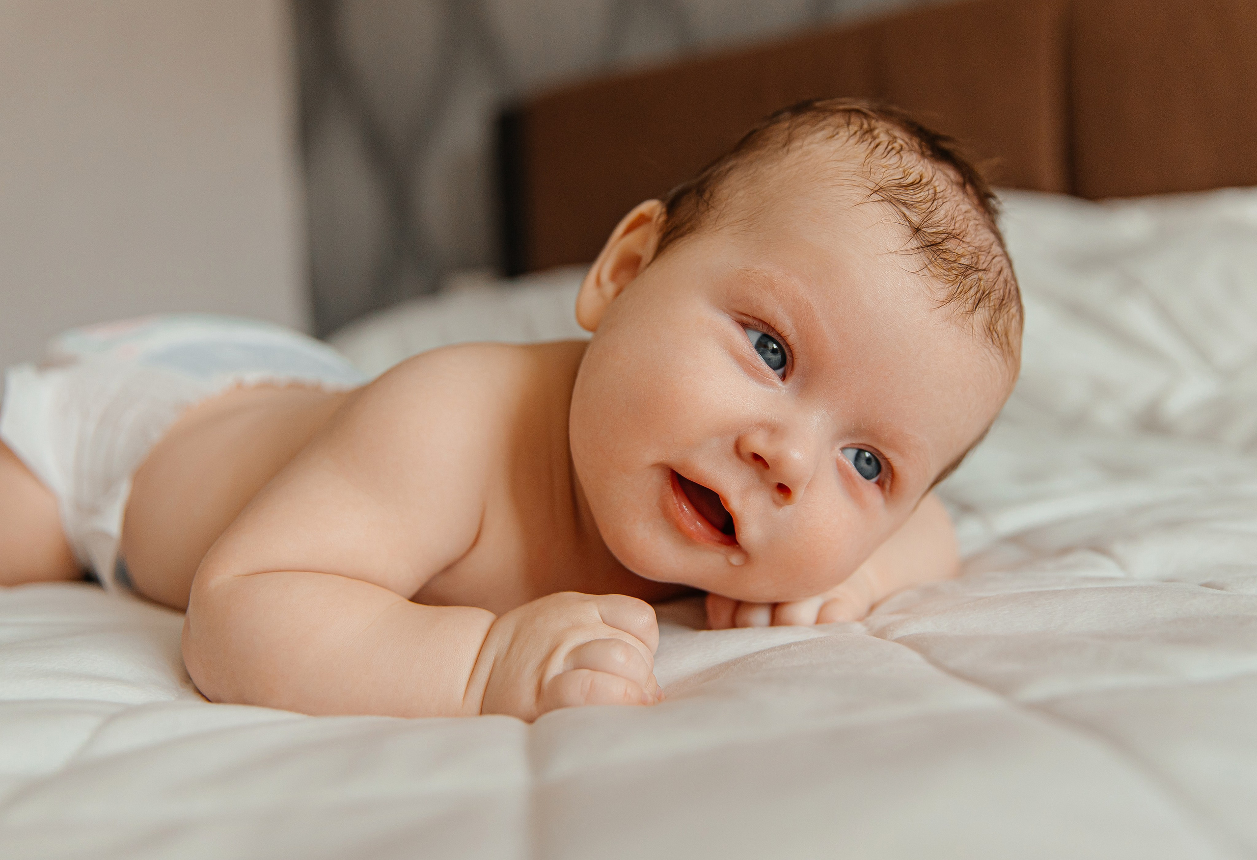 Домашняя съемка, малыш 3 месяца. Фотограф текстиля в Москве Ольга Иванова