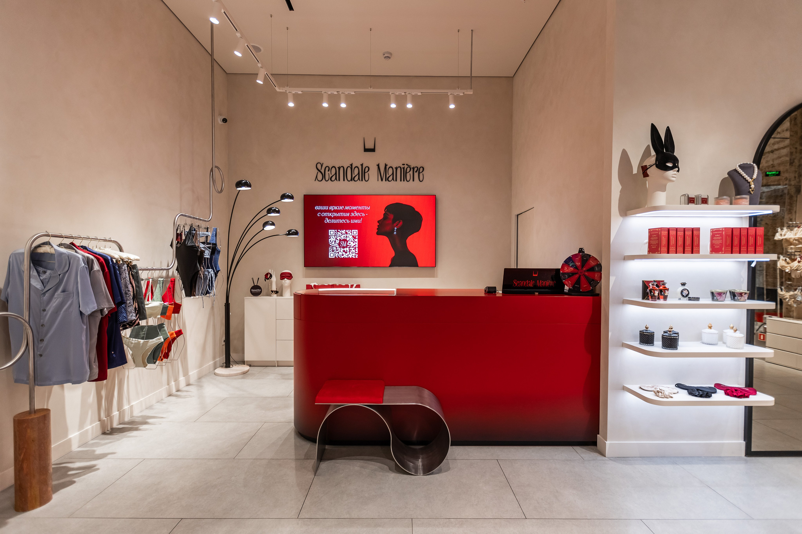 «Scandale Maniere» бутик нижнего белья в Афимолл сити, г. Москва. NesterovaMaria.ru