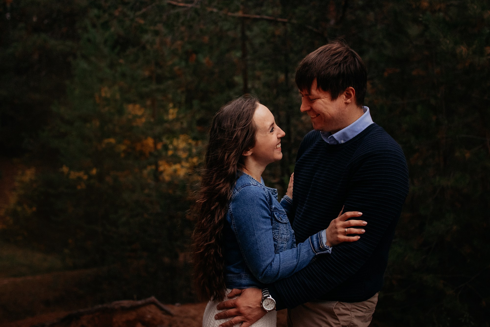 Наталья, Илья и фоксы. Фотограф Наталья Потапова