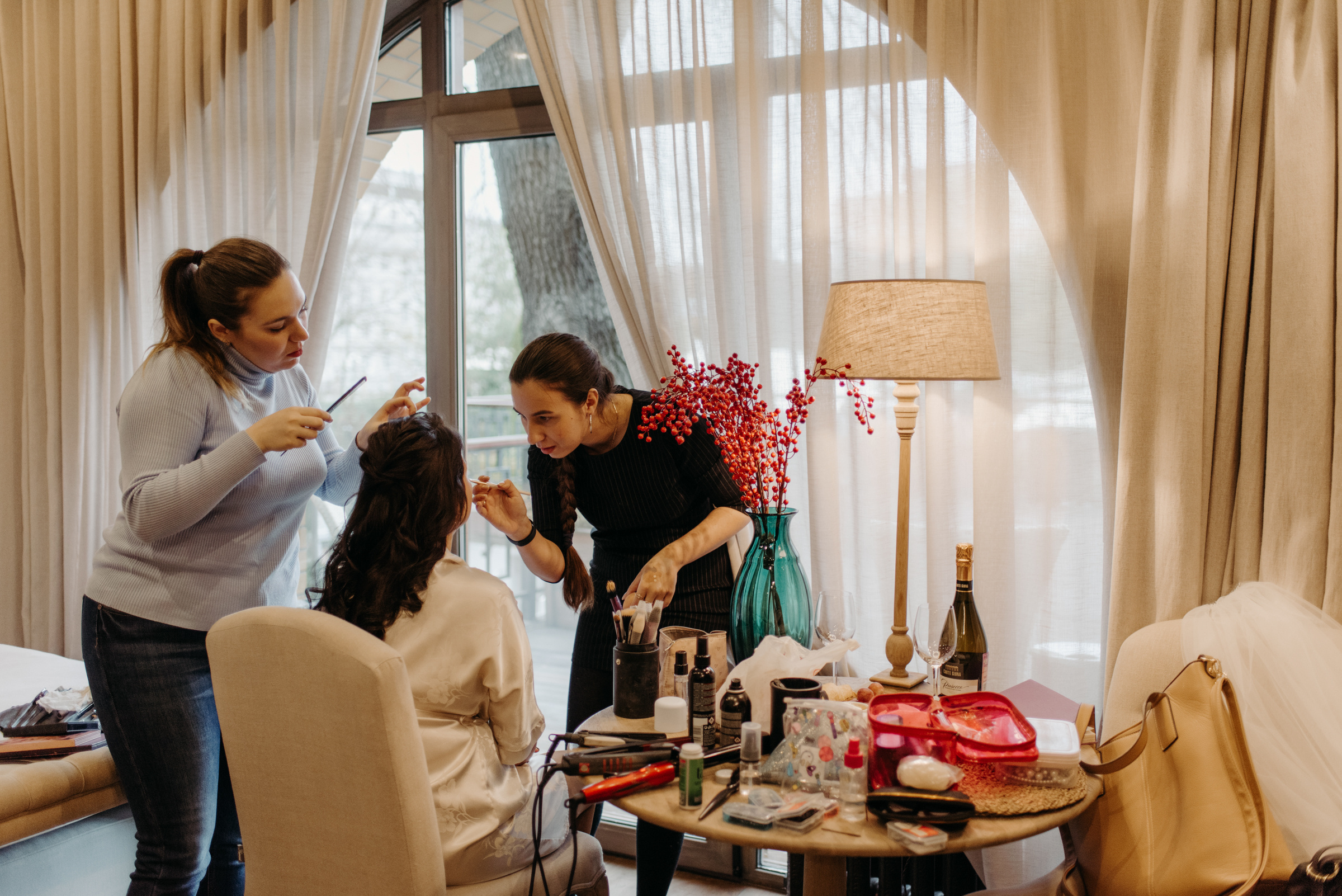 Осенняя свадьба Полины и Ивана. Свадебный фотограф в Санкт-Петербурге Венера Ахметова