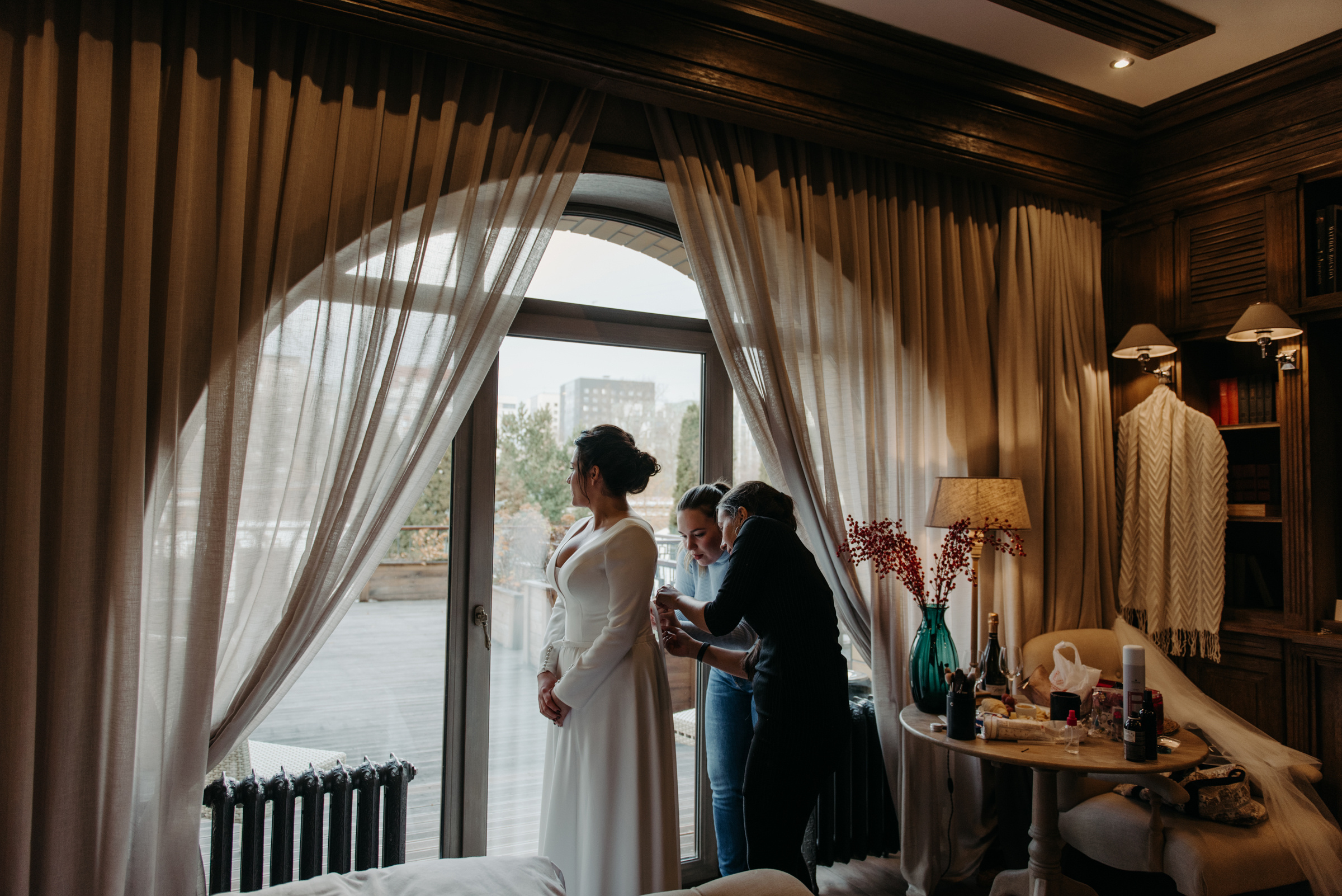 Осенняя свадьба Полины и Ивана. Свадебный фотограф в Санкт-Петербурге Венера Ахметова