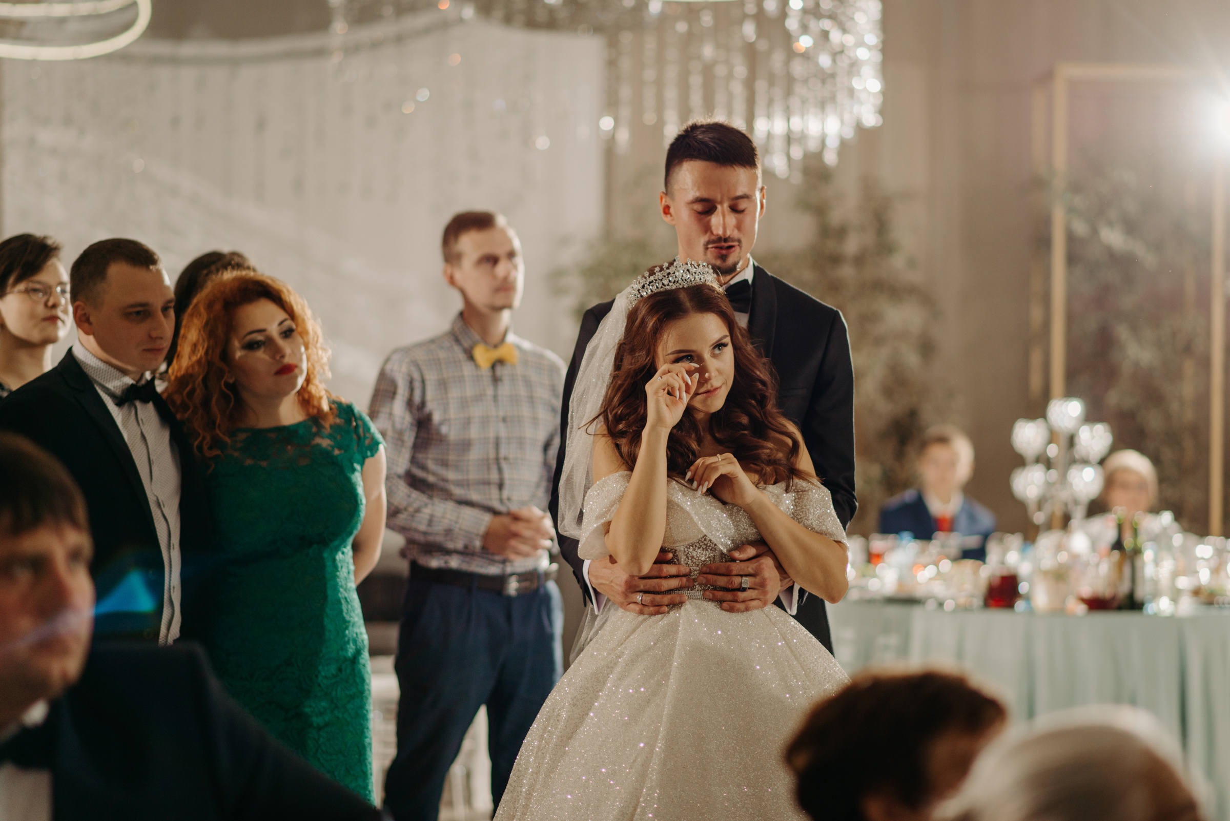 Алёна и Роман | Свадебный банкет в ресторане Небесный. Свадебный фотограф в Санкт-Петербурге Венера Ахметова