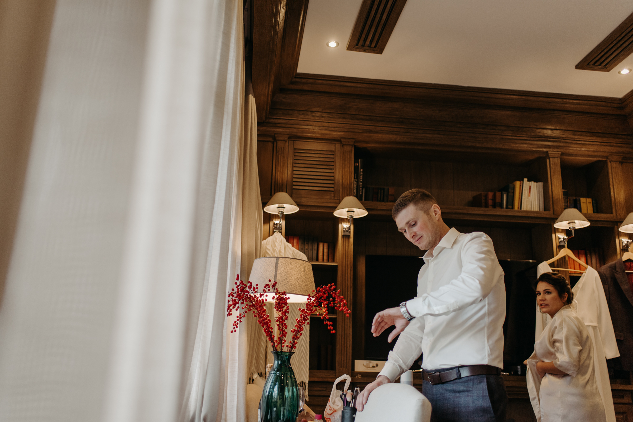 Осенняя свадьба Полины и Ивана. Свадебный фотограф в Санкт-Петербурге Венера Ахметова