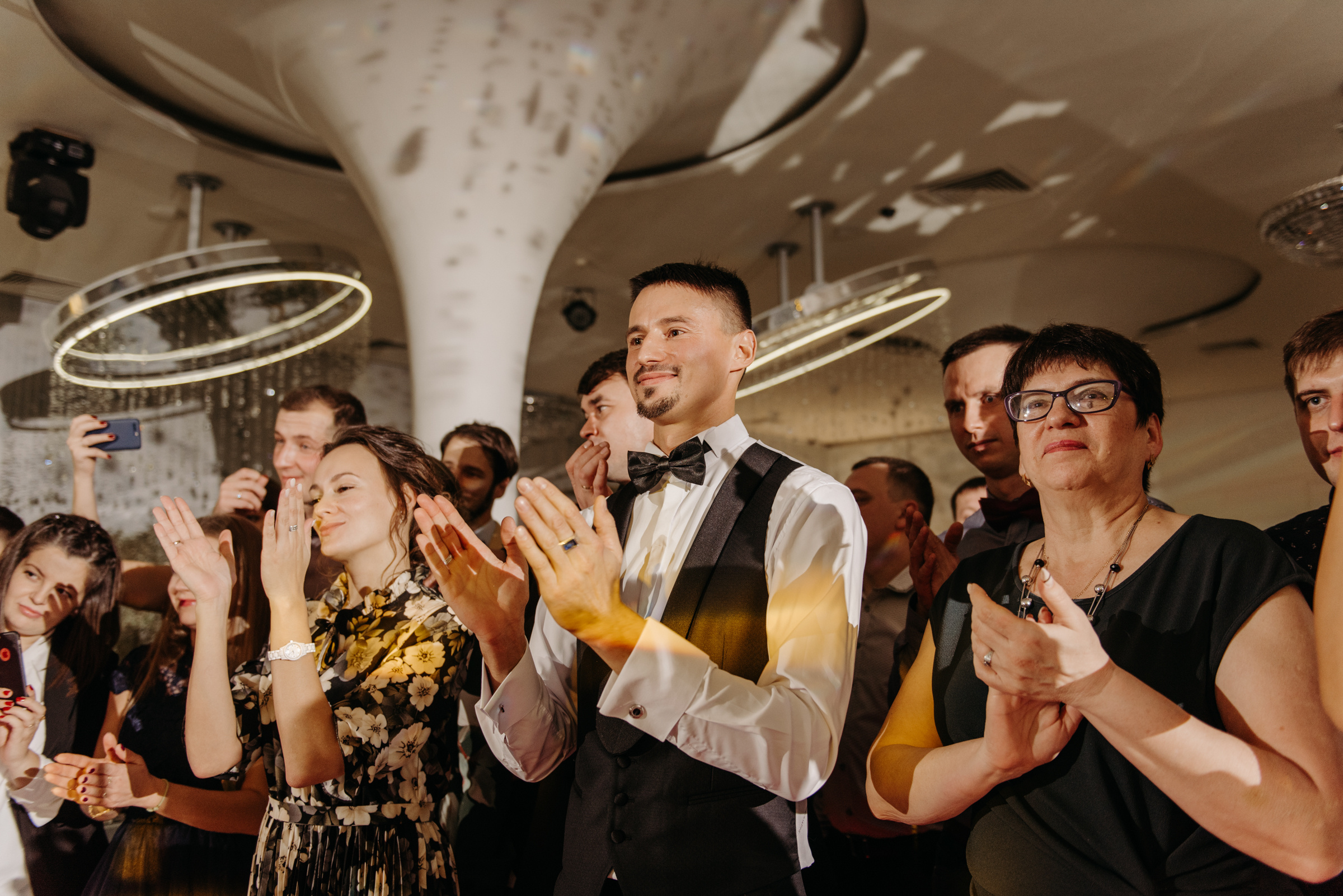 Алёна и Роман | Свадебный банкет в ресторане Небесный. Свадебный фотограф в Санкт-Петербурге Венера Ахметова