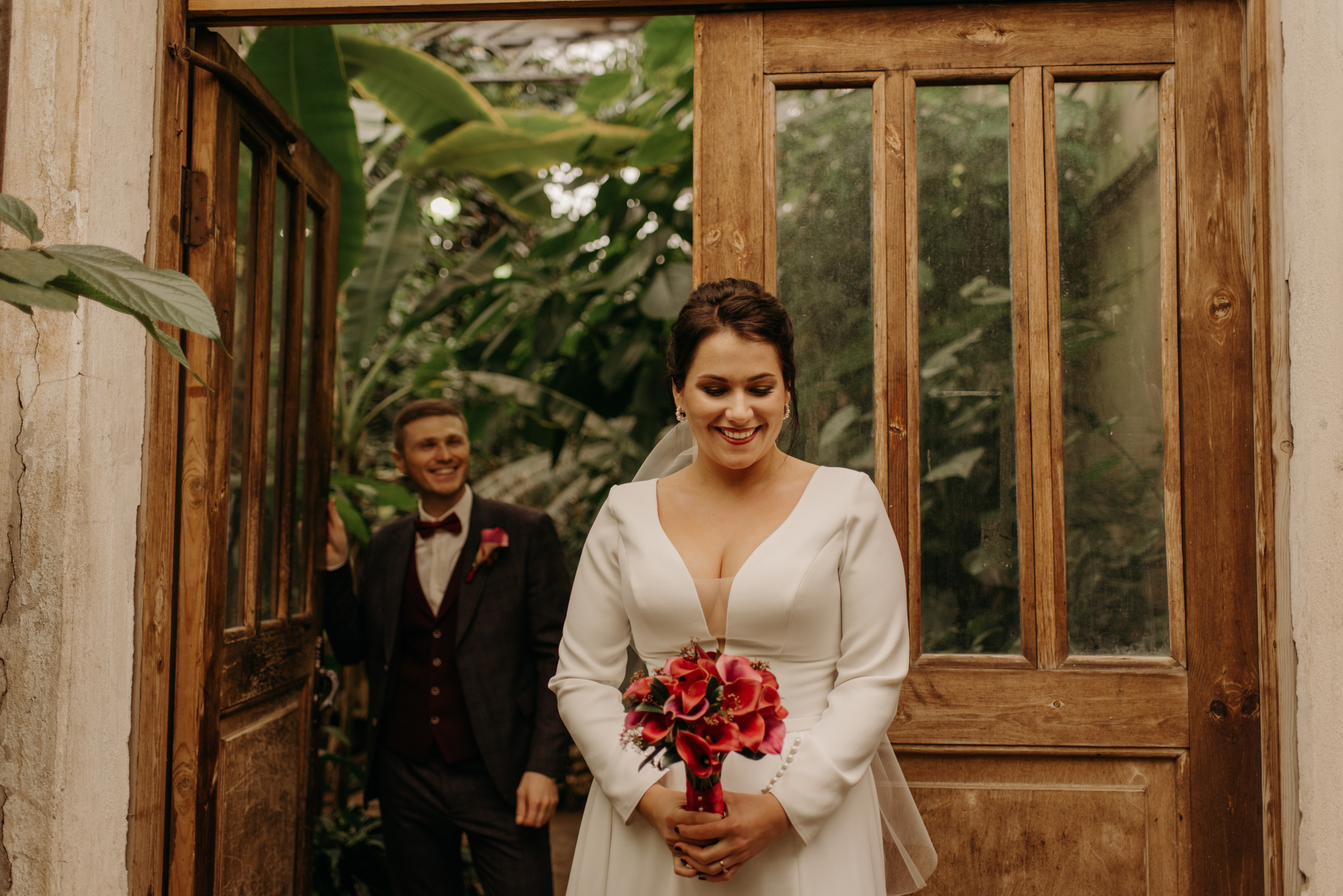 Осенняя свадьба Полины и Ивана. Свадебный фотограф в Санкт-Петербурге Венера Ахметова