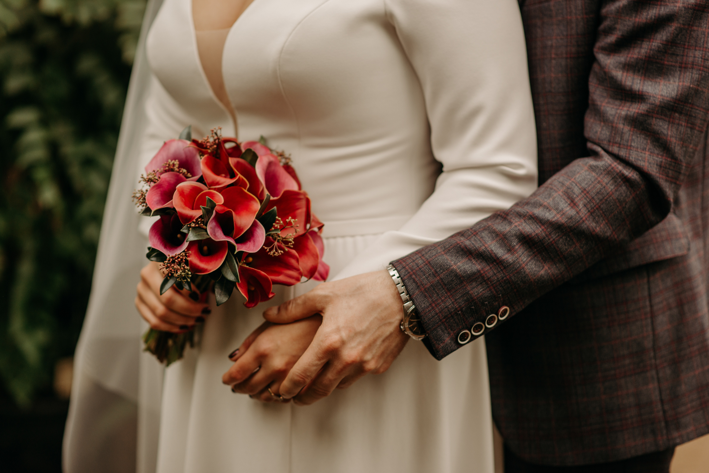 Осенняя свадьба Полины и Ивана. Свадебный фотограф в Санкт-Петербурге Венера Ахметова