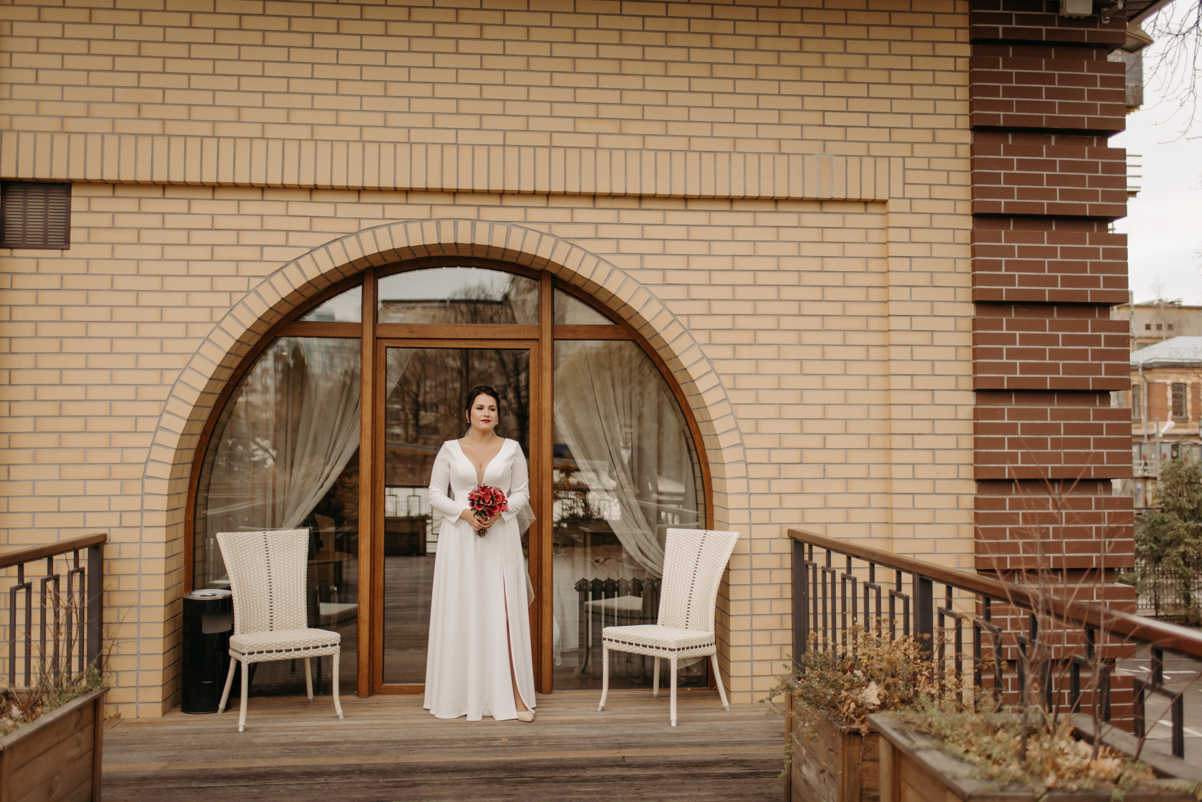 Осенняя свадьба Полины и Ивана. Свадебный фотограф в Санкт-Петербурге Венера Ахметова
