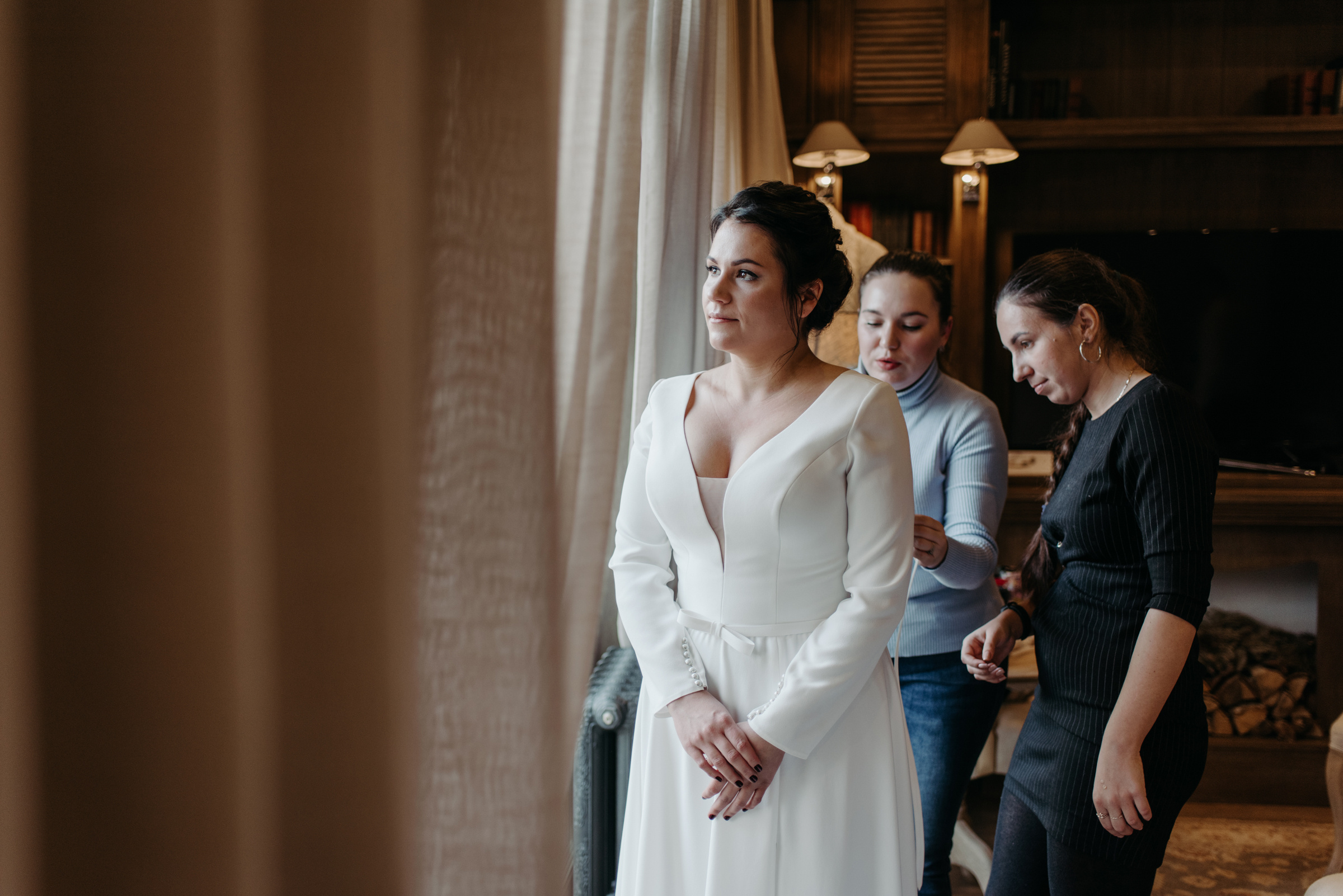 Осенняя свадьба Полины и Ивана. Свадебный фотограф в Санкт-Петербурге Венера Ахметова