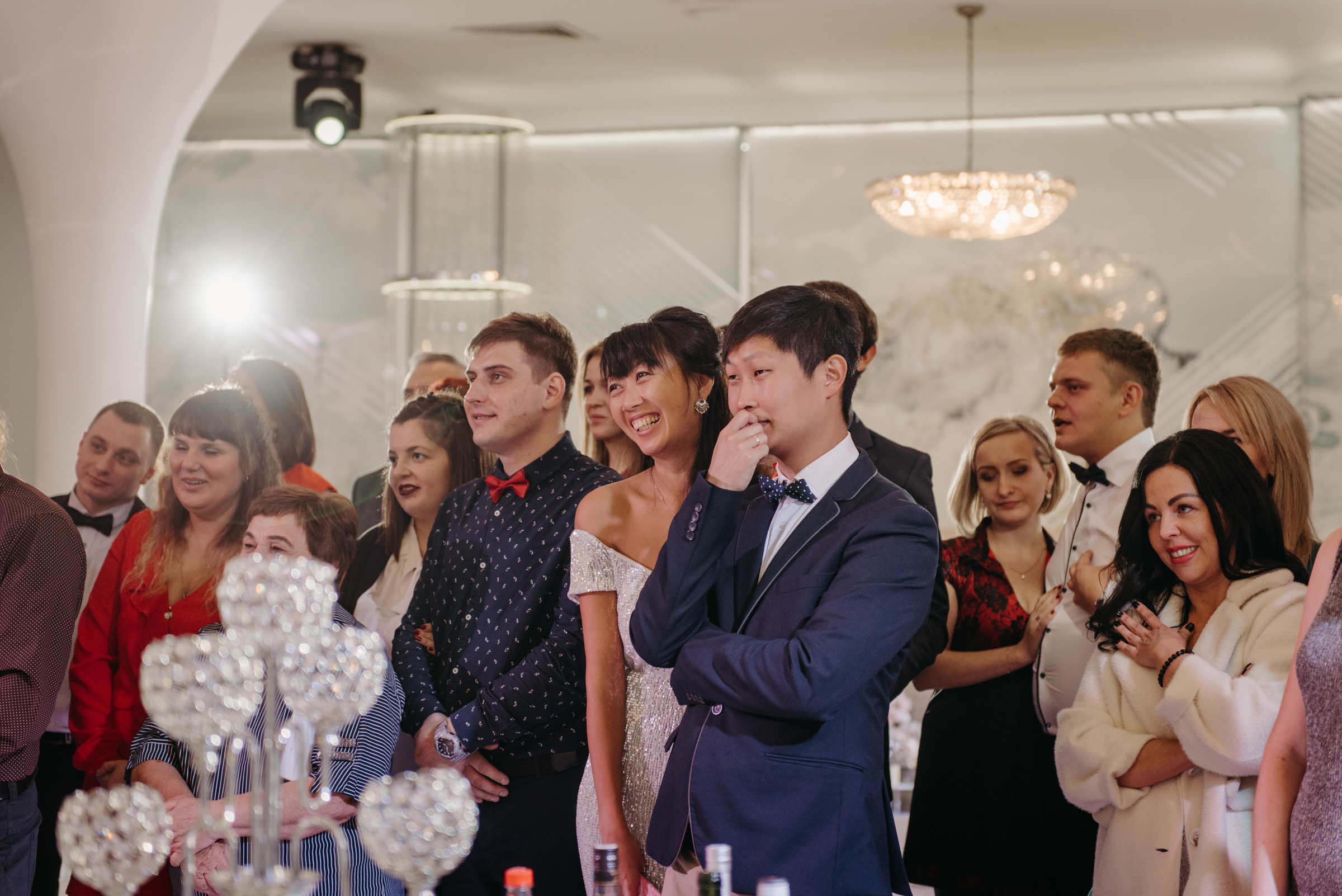 Алёна и Роман | Свадебный банкет в ресторане Небесный. Свадебный фотограф в Санкт-Петербурге Венера Ахметова