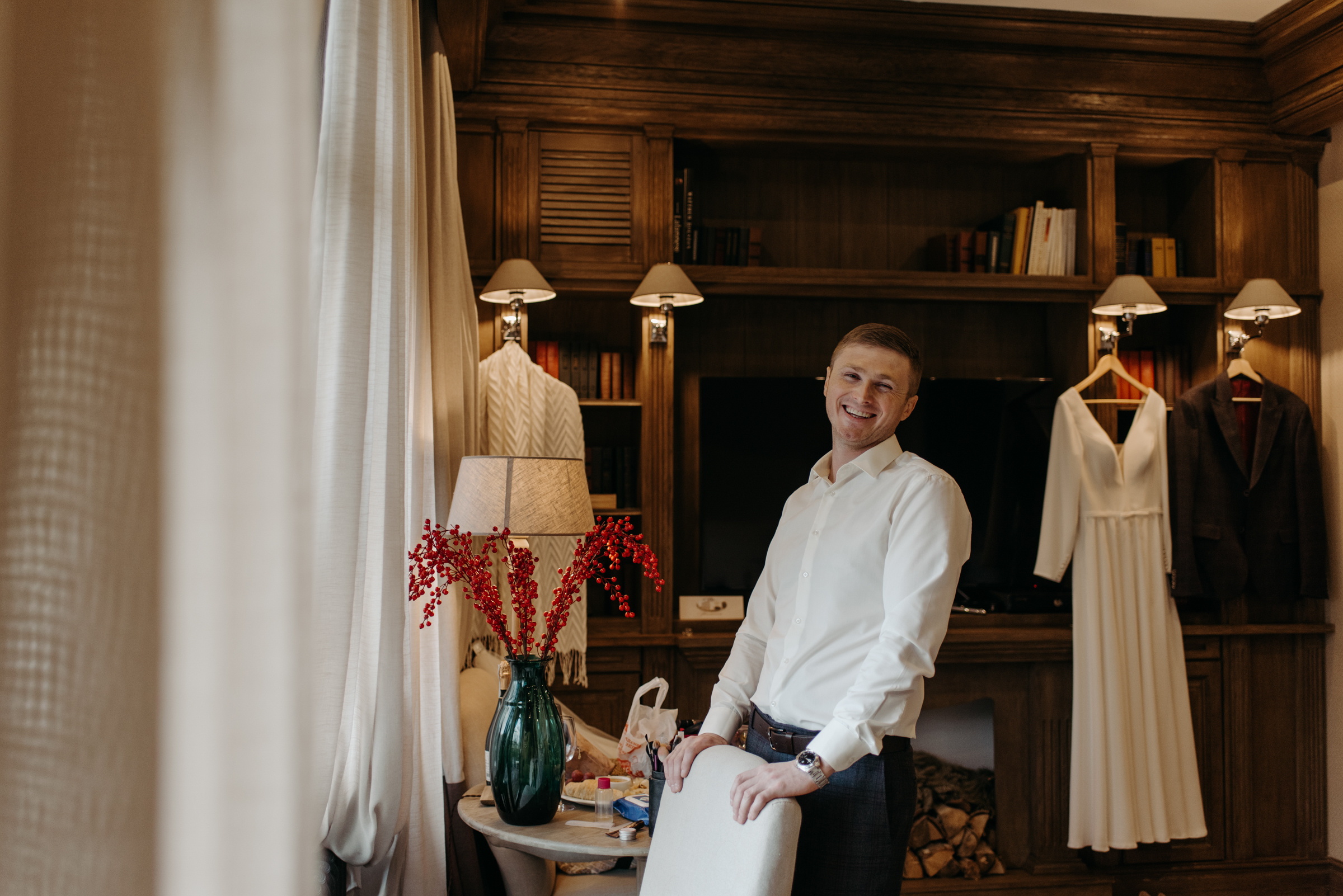 Осенняя свадьба Полины и Ивана. Свадебный фотограф в Санкт-Петербурге Венера Ахметова