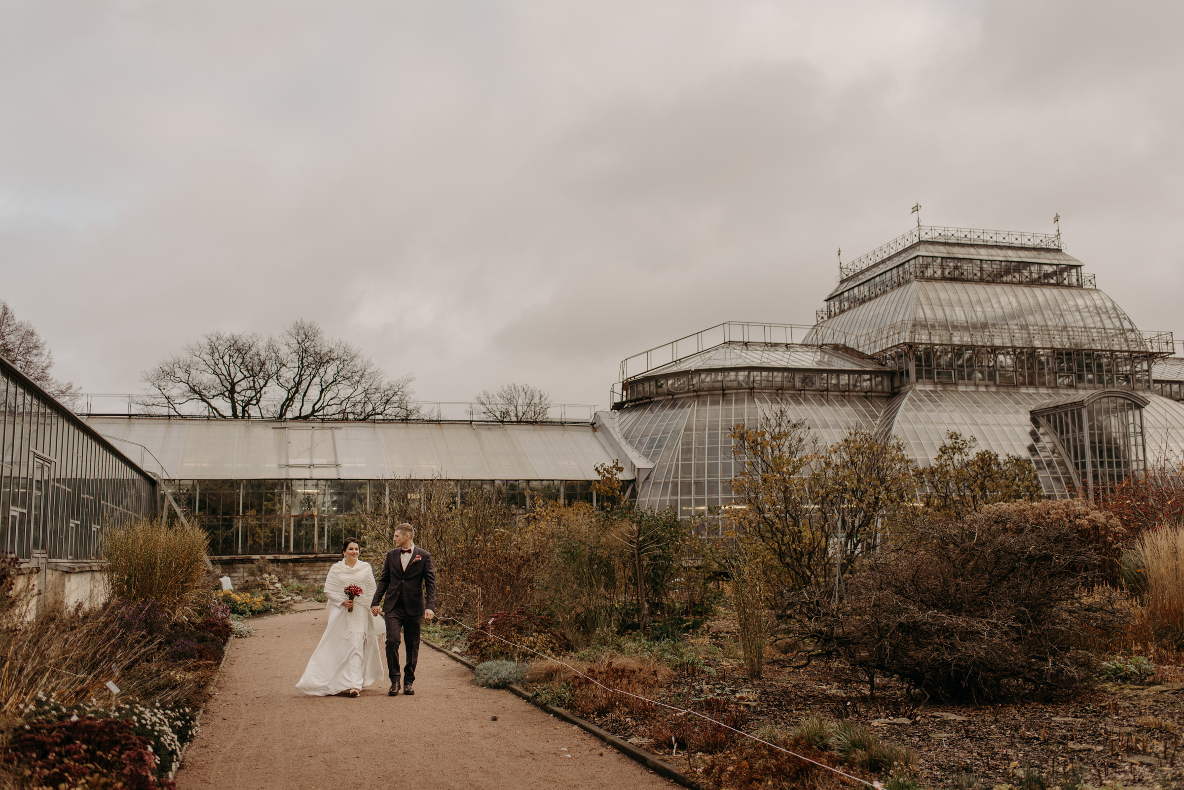 Осенняя свадьба Полины и Ивана. Свадебный фотограф в Санкт-Петербурге Венера Ахметова