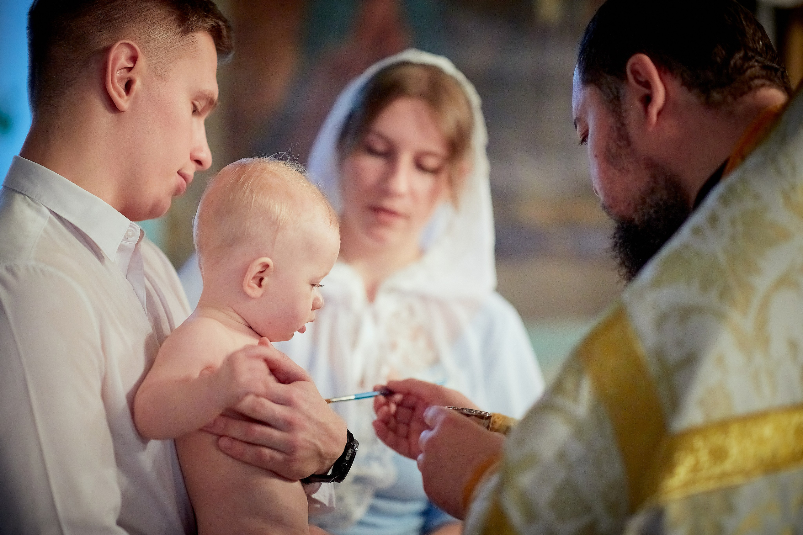 Крещение Егорушки. Семейный и детский фотограф в Ярославле Юлия Галашина