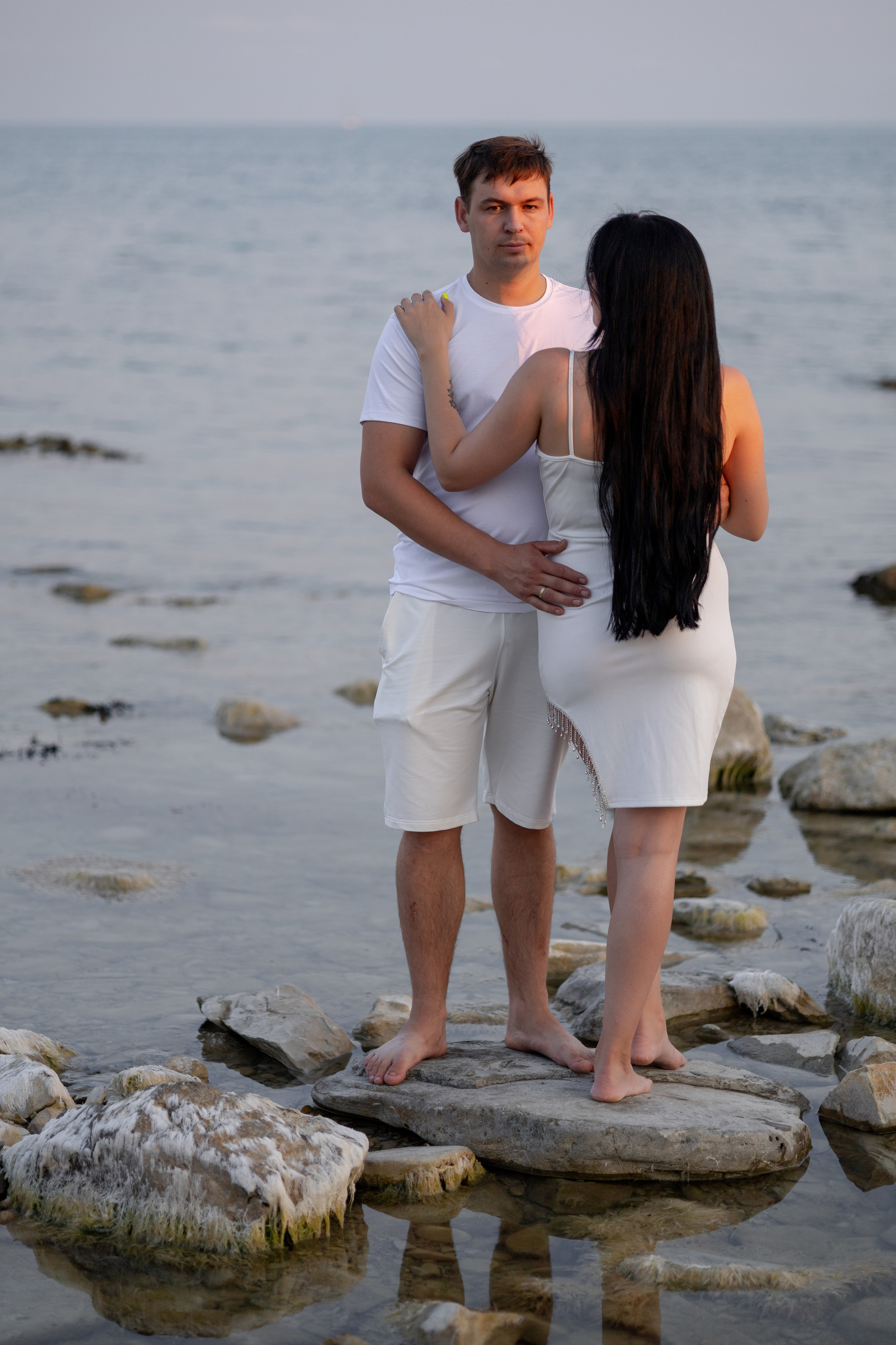 История любви на летнем закате. Семейный и портретный фотограф в Геленджике Любовь Бодрова