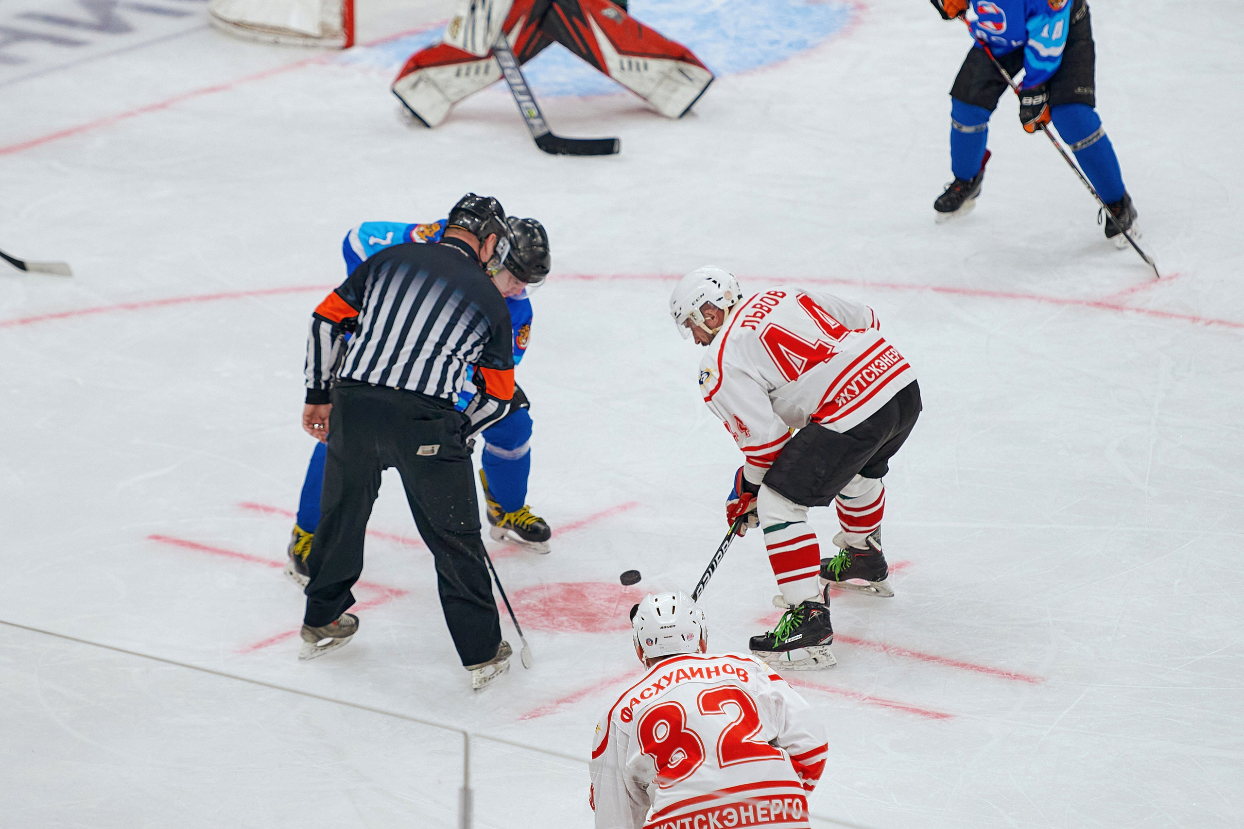 Портфолио репортажной фотосъёмки: Кристалл арена — Хоккей — РусГидро. Фотограф Яковлев Роман — Красноярск