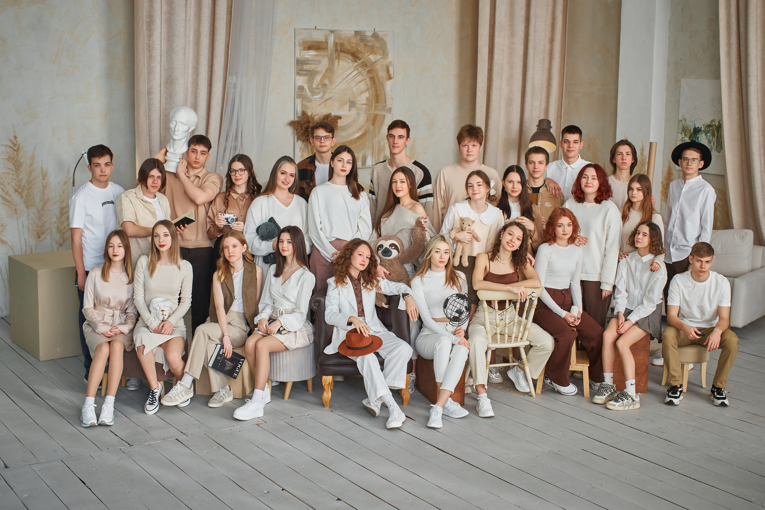 Групповая съёмка. Выпускные альбомы в городе Курган для всех