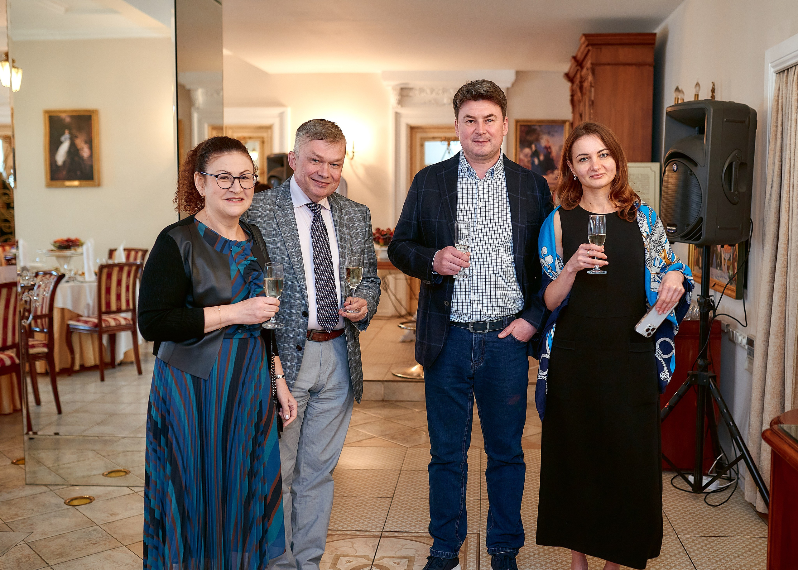 Юбилей Алексея в «Особняке Брюллова». Свадебный фотограф в Санкт-Петербурге Славин Денис